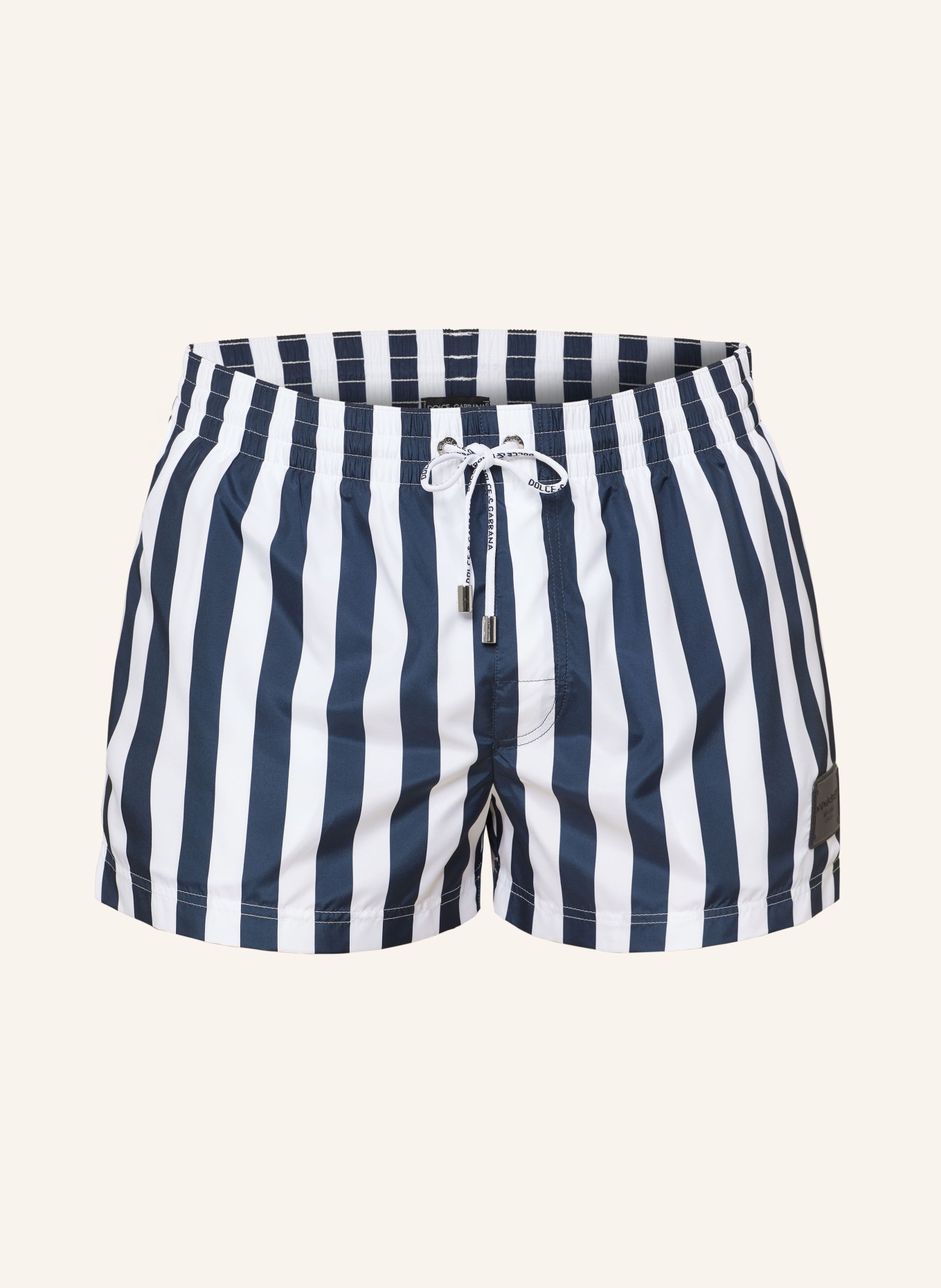 DOLCE & GABBANA Swim shorts, Color: DARK BLUE/ WHITE (Image 1)