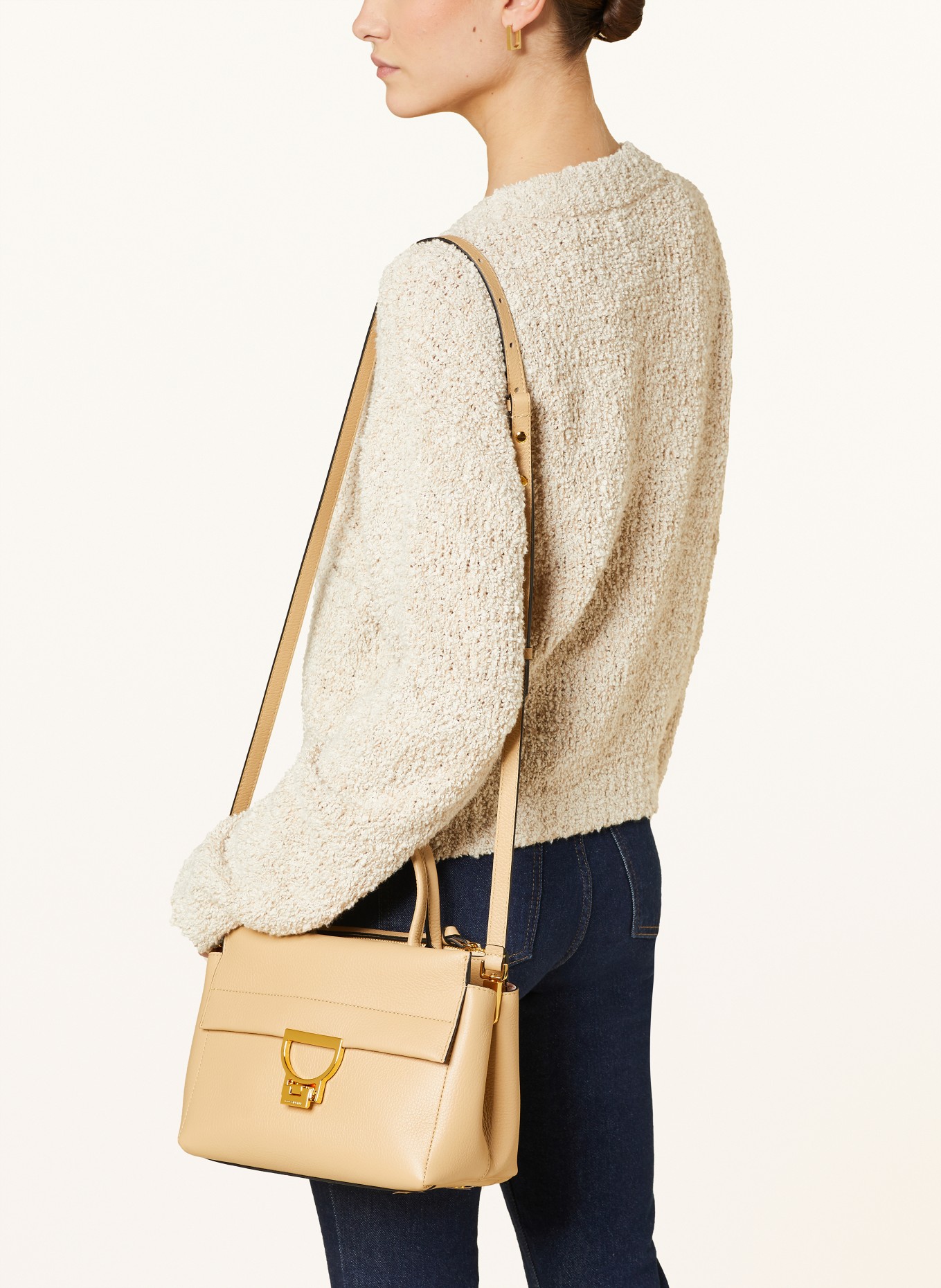 COCCINELLE Handbag, Color: CAMEL (Image 4)