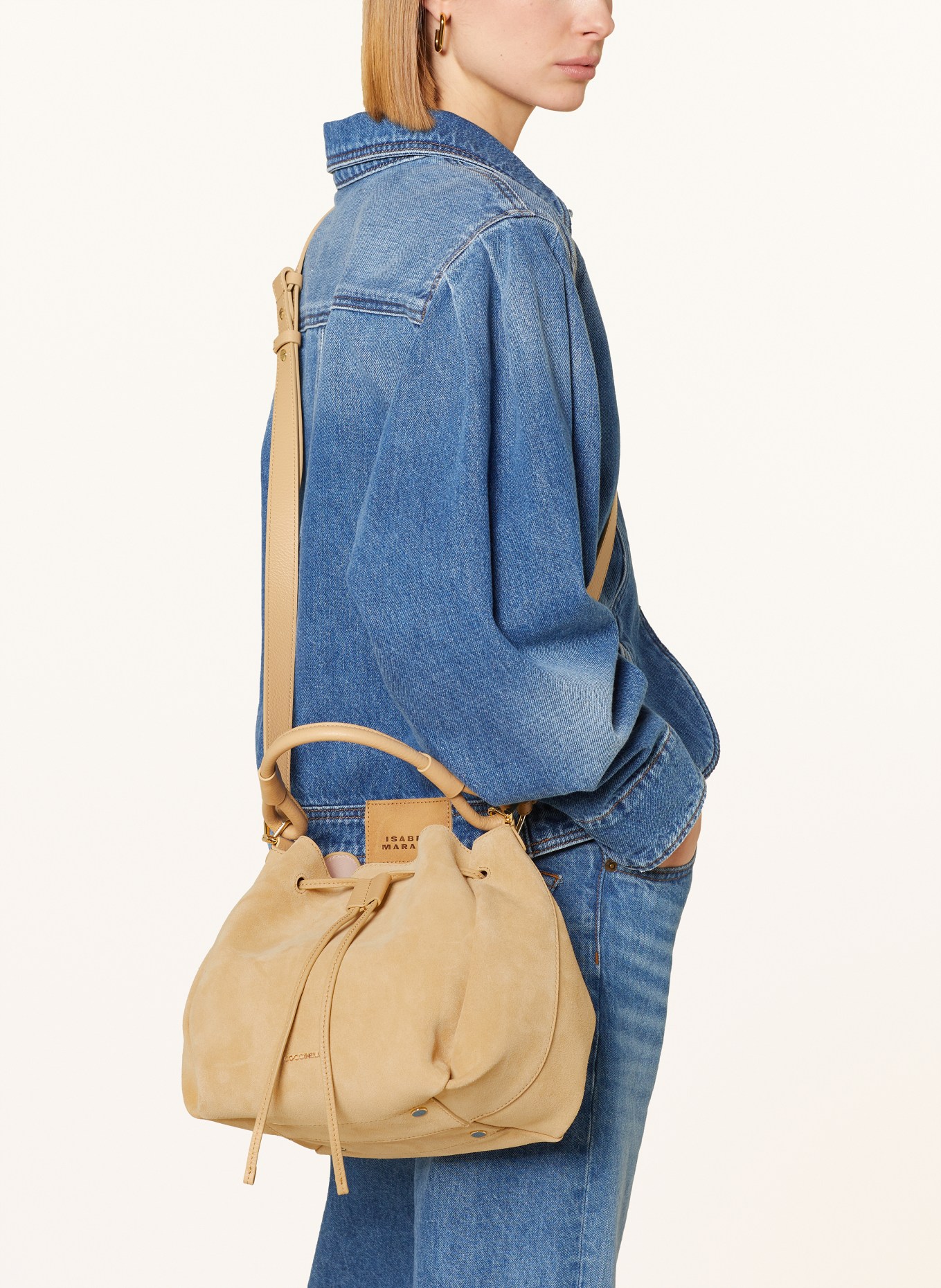 COCCINELLE Crossbody bag, Color: CAMEL (Image 4)