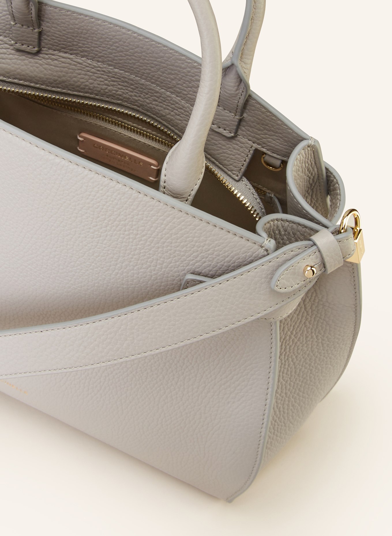 COCCINELLE Handbag, Color: LIGHT GRAY (Image 3)