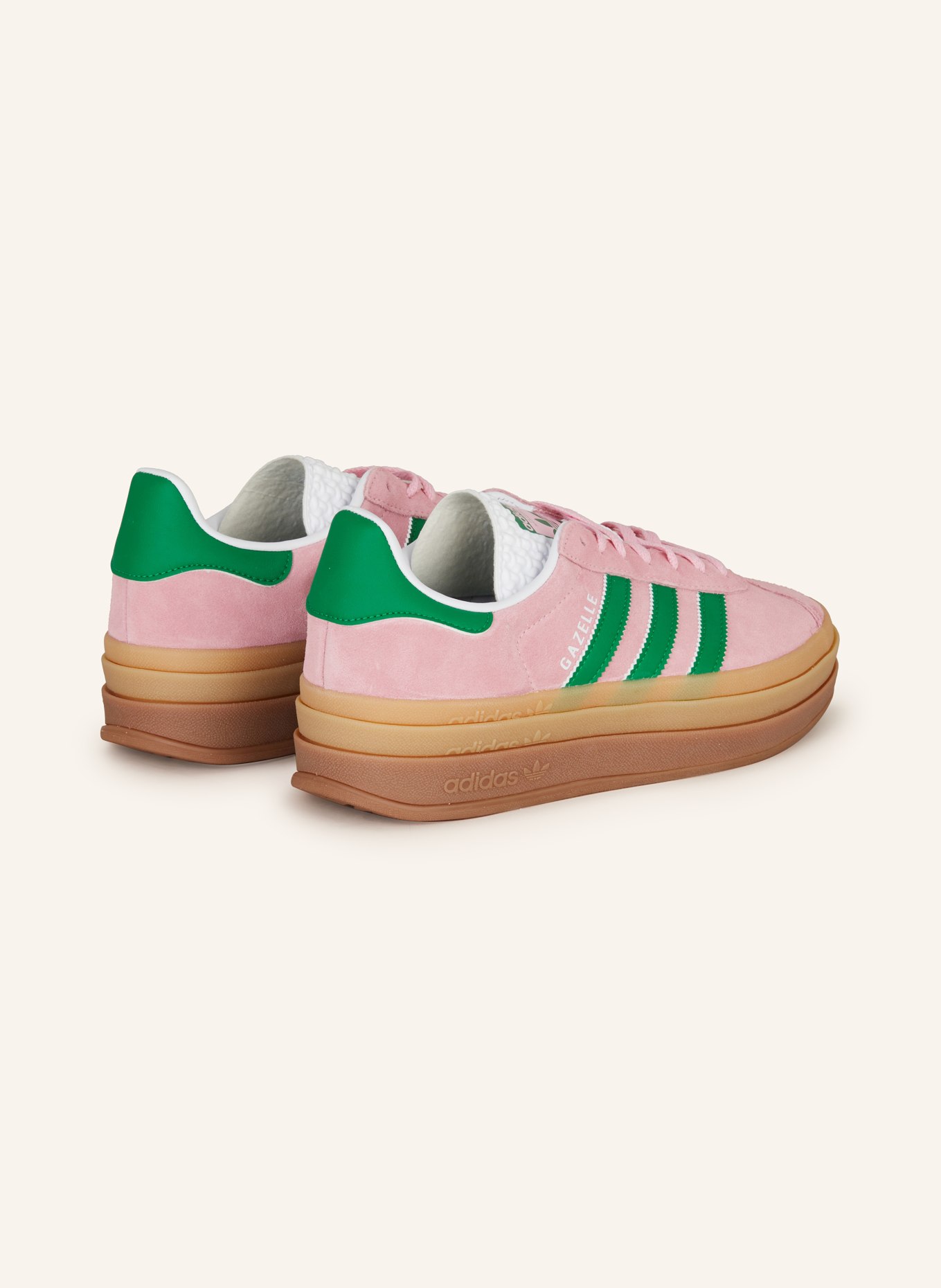 adidas Originals Sneakersy GAZELLE BOLD, Kolor: RÓŻOWY/ ZIELONY (Obrazek 2)
