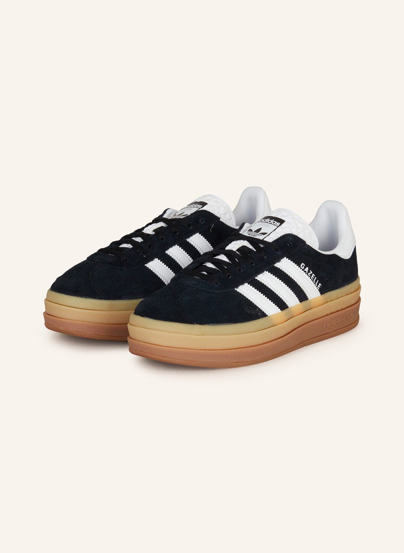 adidas Originals Sneaker GAZELLE BOLD, Farbe: SCHWARZ/ WEISS (Bild 1)