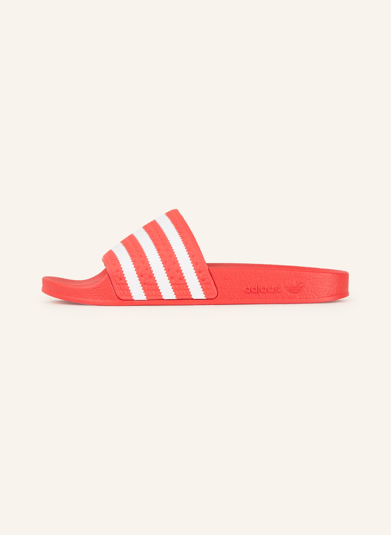 adidas Originals Slides ADILETTE, Color: RED/ WHITE (Image 4)