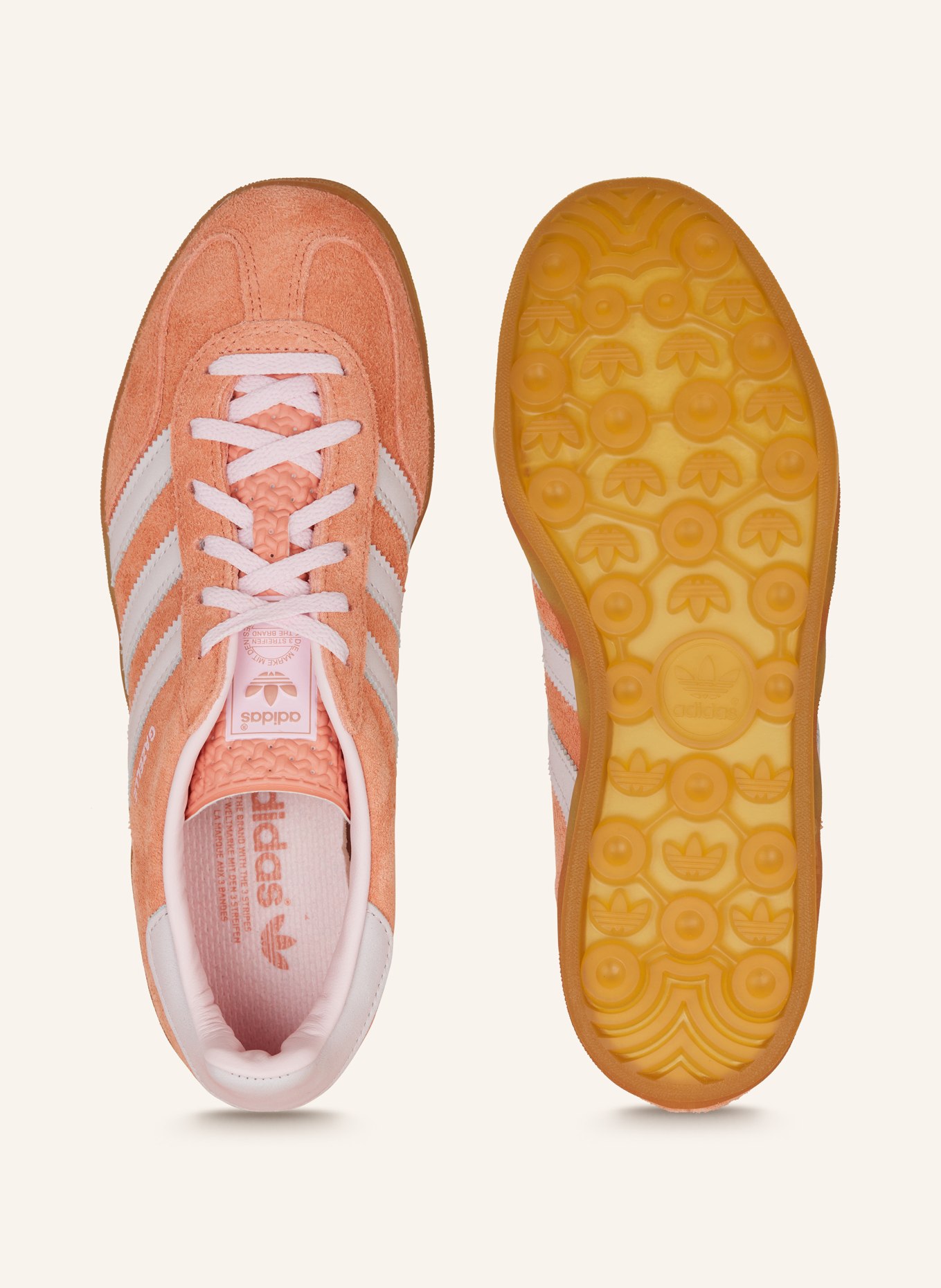 adidas Originals Sneaker GAZELLE INDOOR, Farbe: ROSA/ ORANGE/ HELLLILA (Bild 5)