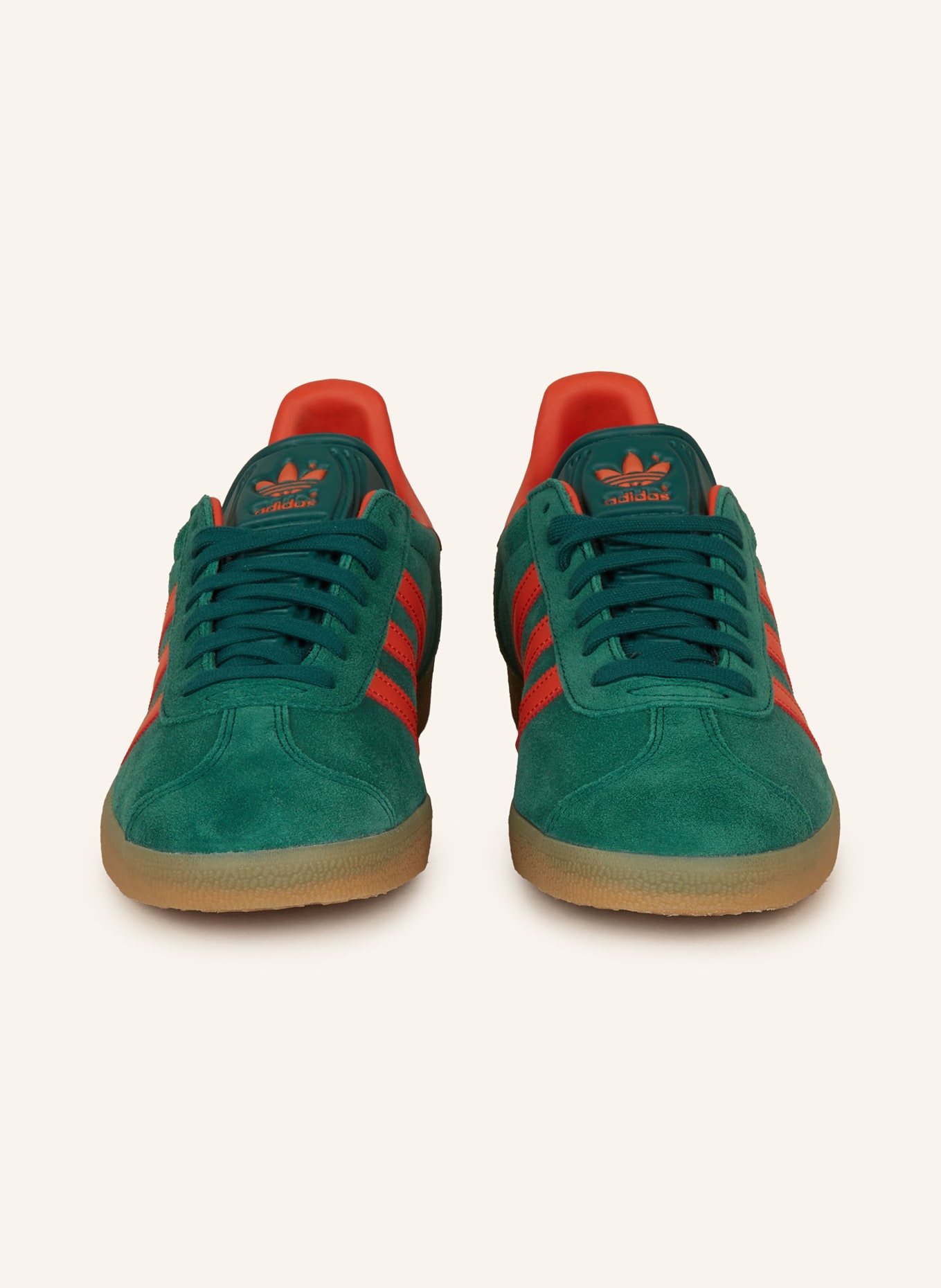 adidas Originals Sneaker GAZELLE, Farbe: GRÜN/ ORANGE (Bild 3)