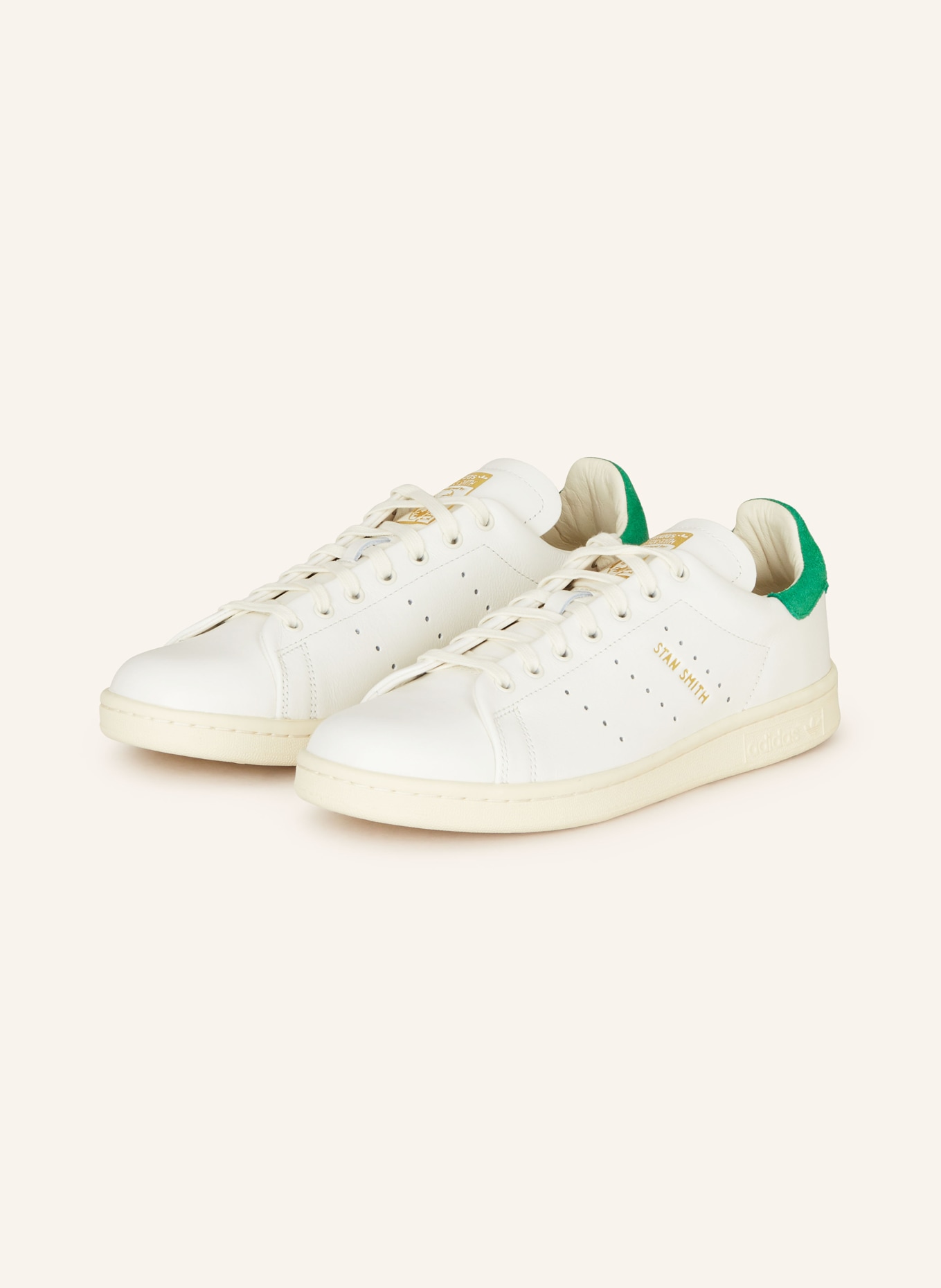 adidas Originals Sneaker STAN SMITH LUX, Farbe: WEISS/ GRÜN (Bild 1)