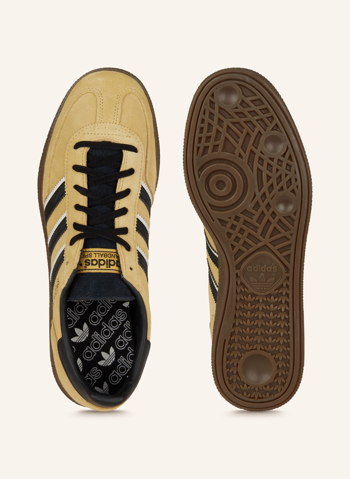 adidas Originals Sneakersy HANDBALL SPEZIAL, Barva: SVĚTLE HNĚDÁ/ ČERNÁ (Obrázek 5)