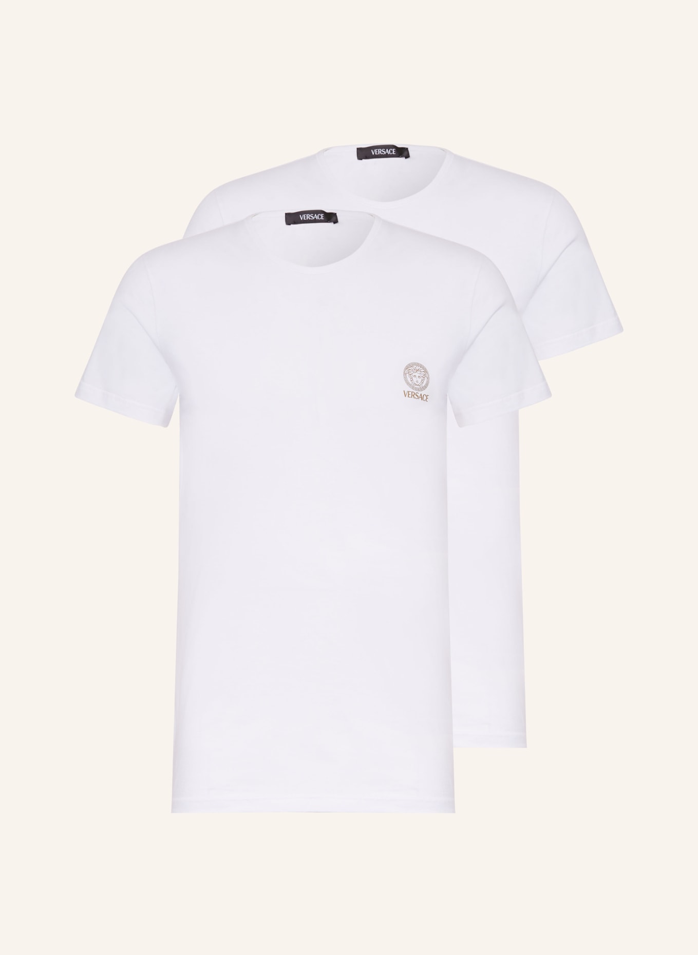 VERSACE 2-pack T-shirts, Color: WHITE (Image 1)
