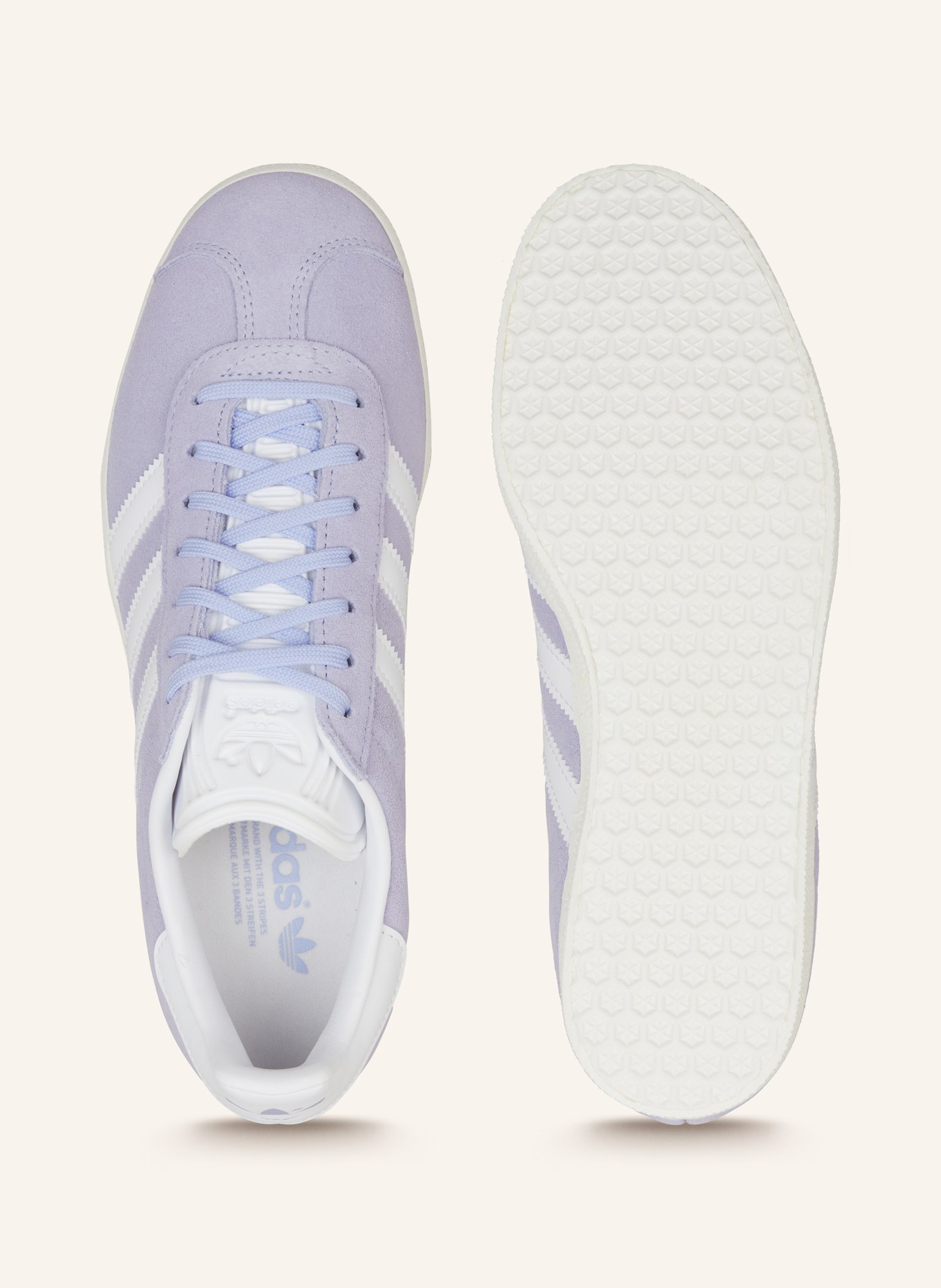 adidas Originals Sneakers GAZELLE, Color: WHITE/ LIGHT PURPLE (Image 5)
