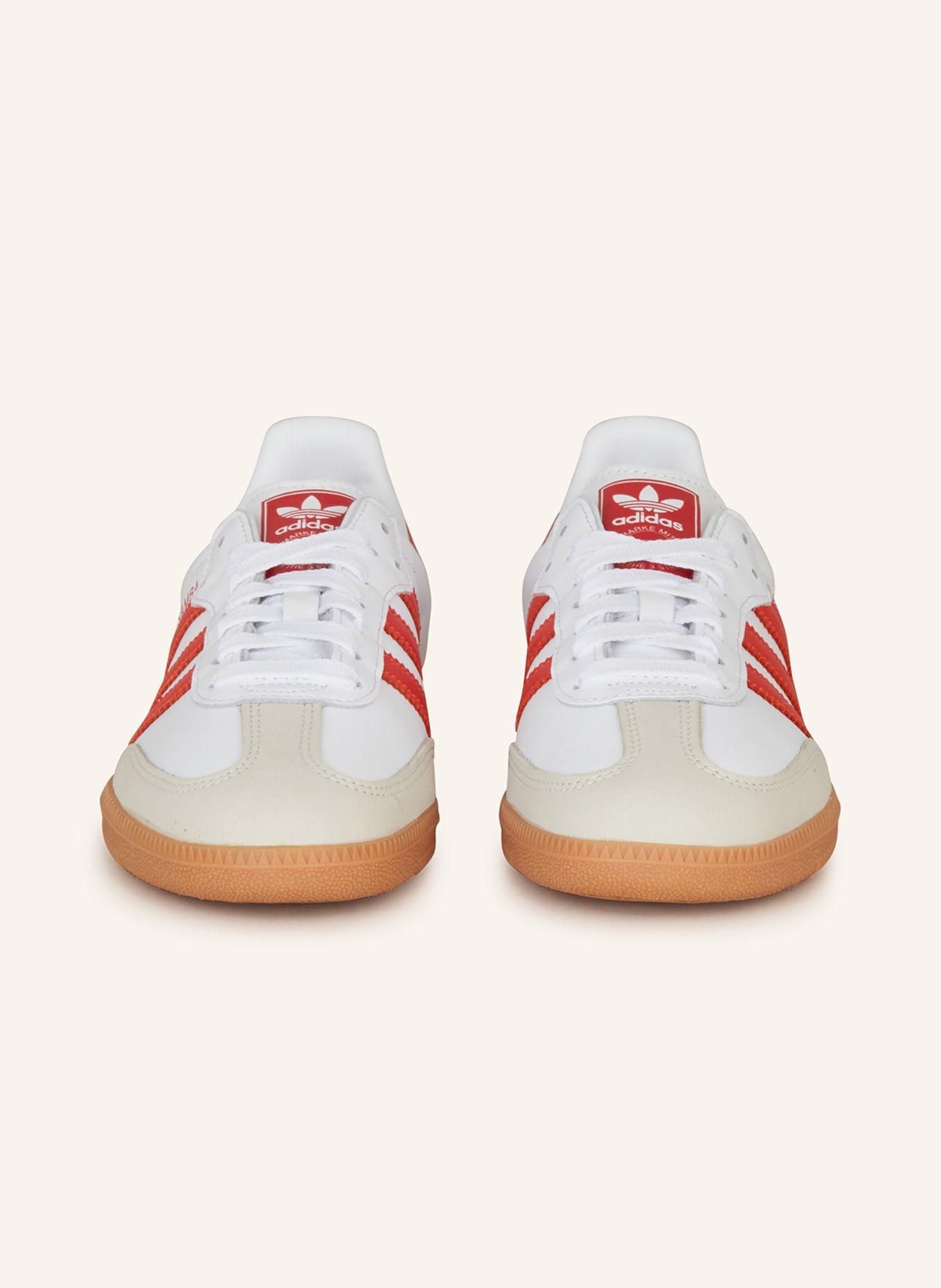 adidas Originals Sneaker SAMBA OG, Farbe: WEISS/ ROT (Bild 3)