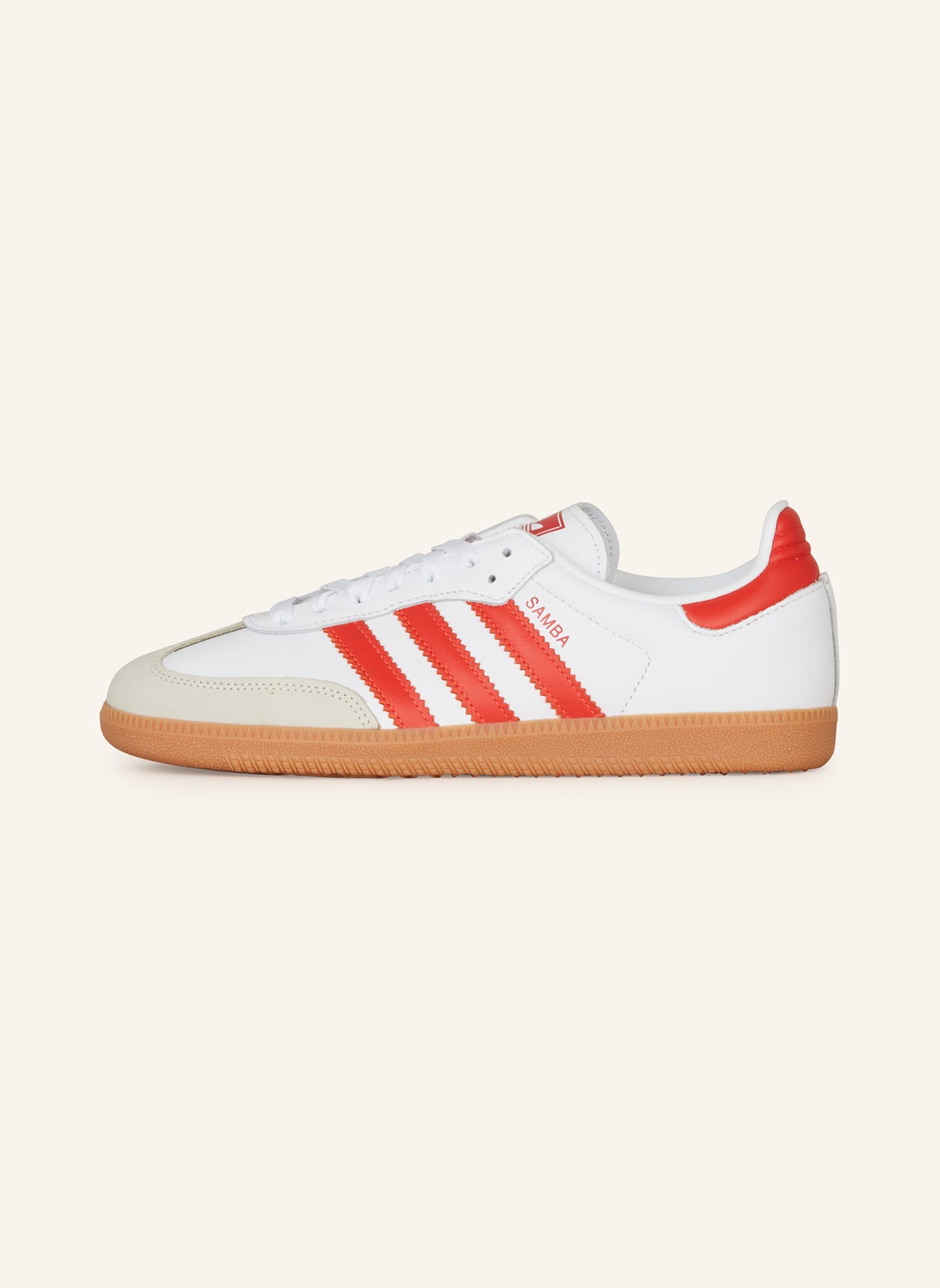 adidas Originals Sneakers SAMBA OG, Color: WHITE/ RED (Image 4)