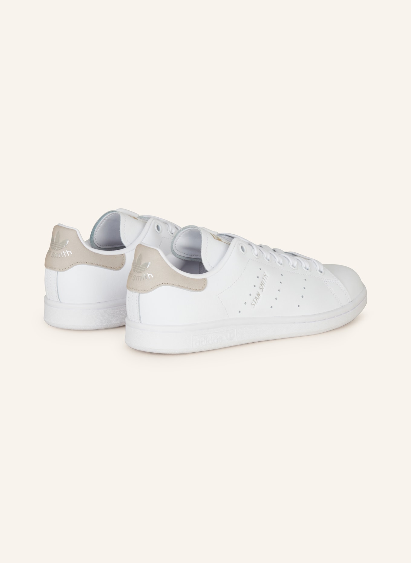 adidas Originals Sneaker STAN SMITH, Farbe: WEISS/ BEIGE (Bild 2)