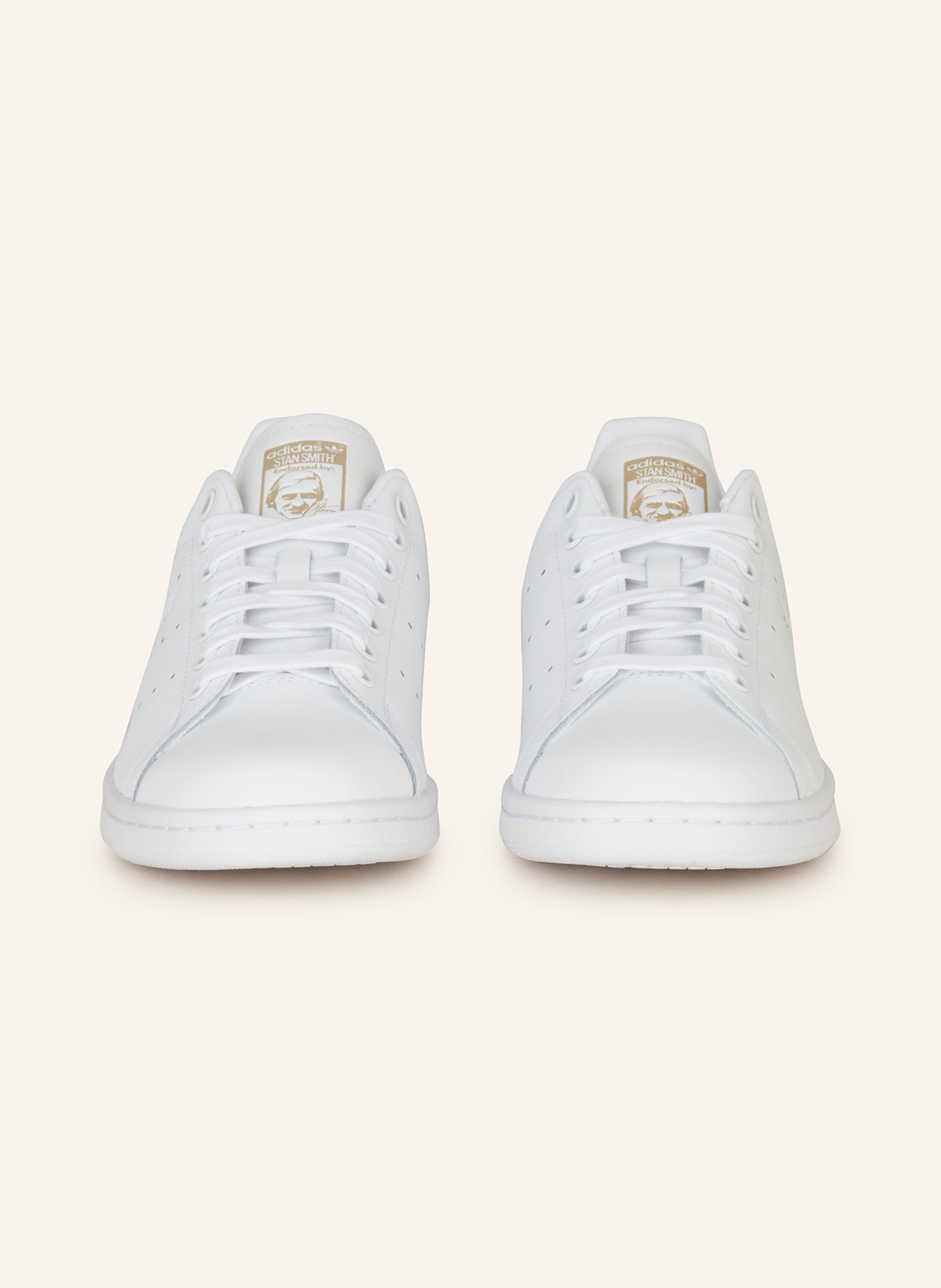 adidas Originals Sneaker STAN SMITH, Farbe: WEISS/ BEIGE (Bild 3)