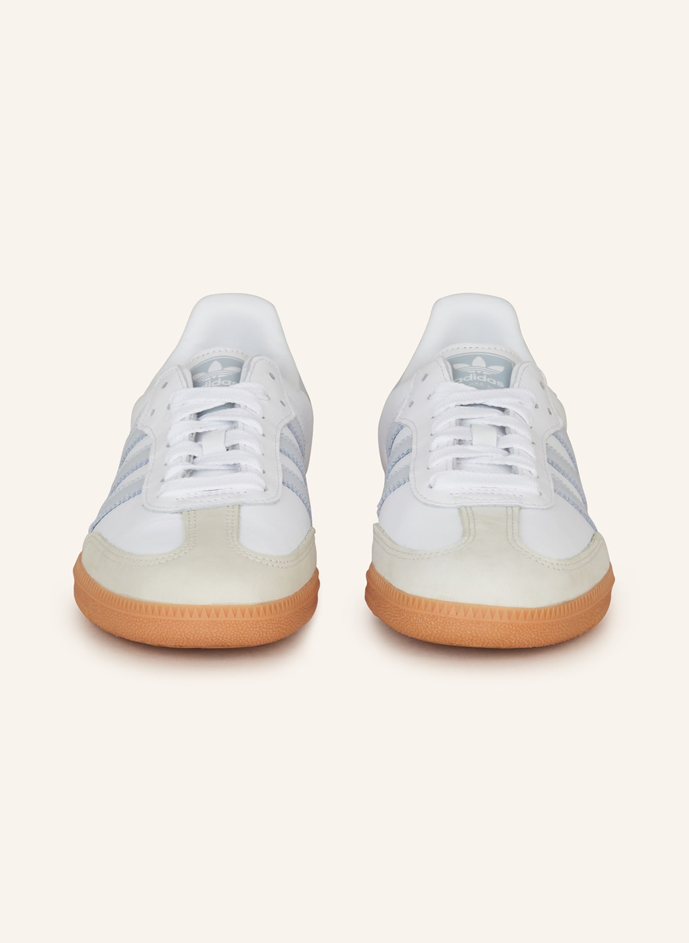 adidas Originals Sneakersy SAMBA OG, Kolor: BIAŁY/ JASNONIEBIESKI (Obrazek 3)