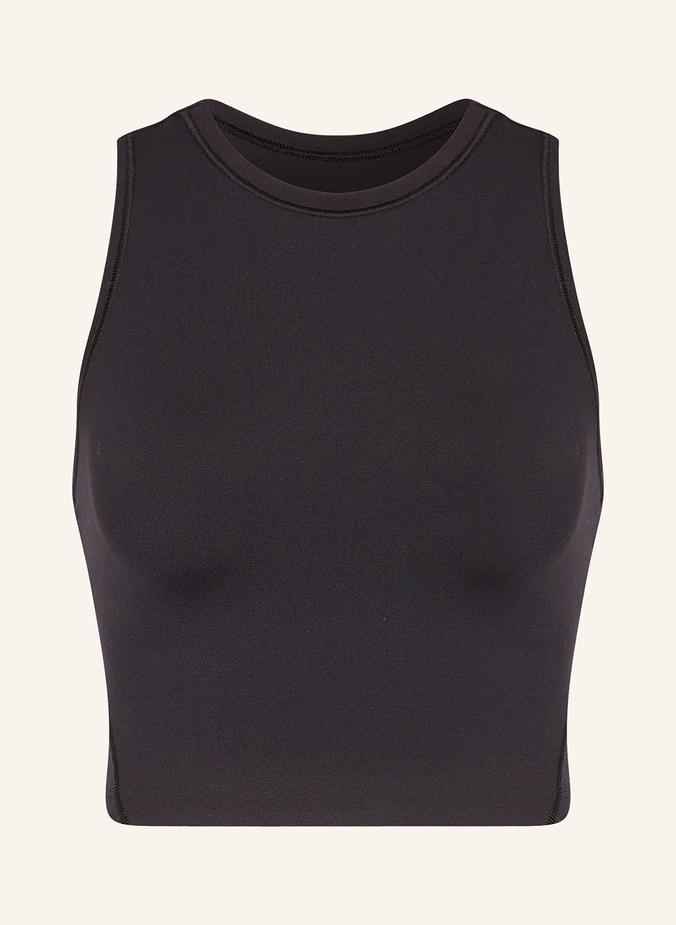 On Cropped top MOVEMENT, Color: BLACK (Image 1)