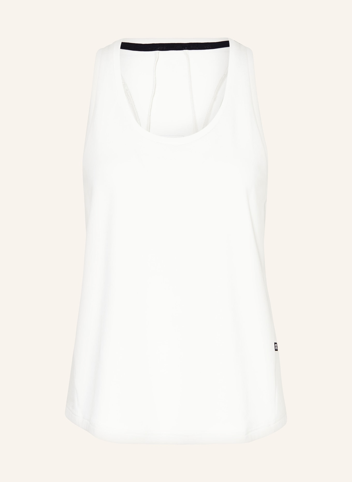 On Tank top FOCUS TANK, Color: WHITE (Image 1)