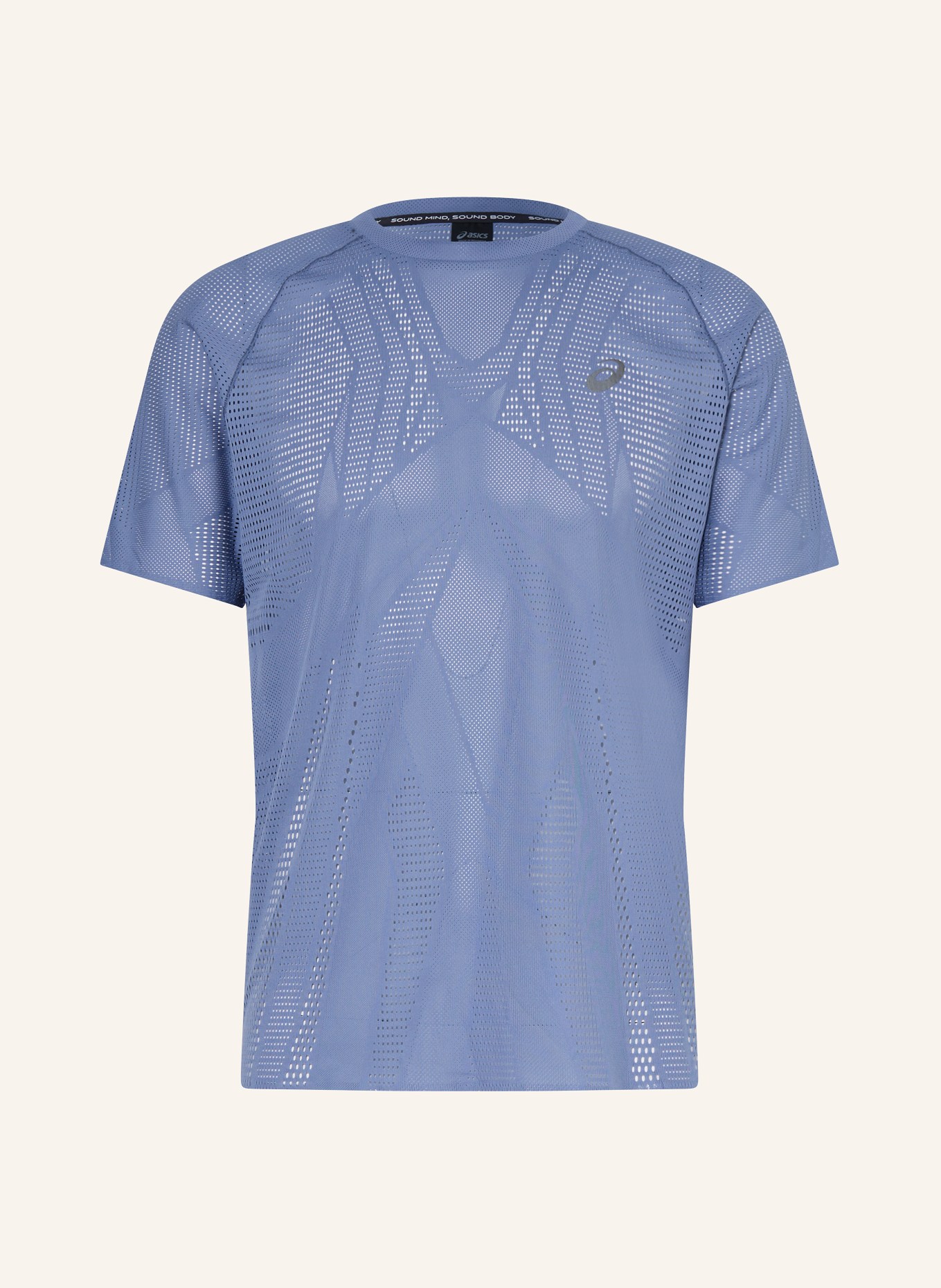 ASICS Running shirt METARUN, Color: BLUE GRAY/ BLUE (Image 1)