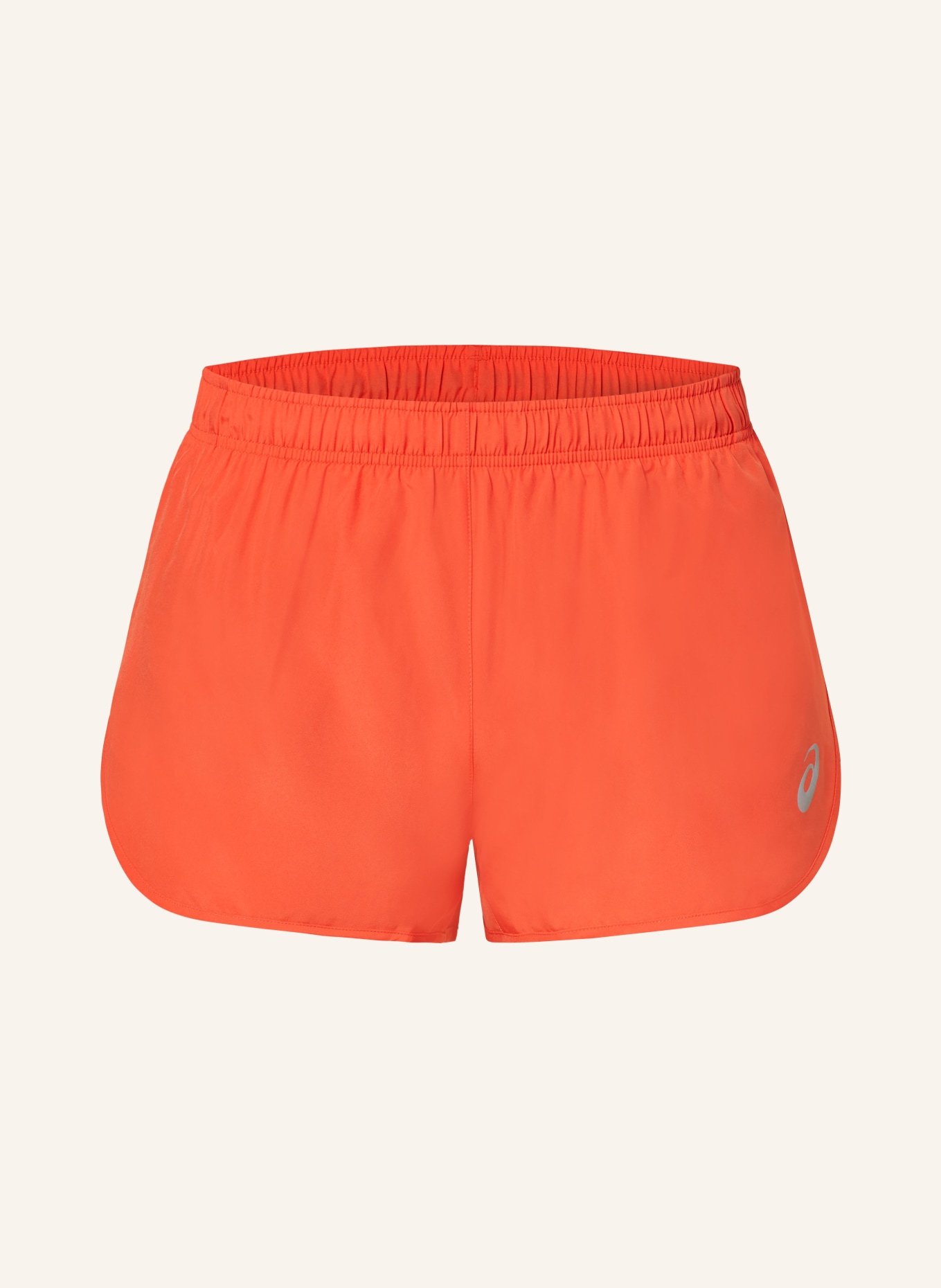 ASICS 2-in-1 running shorts CORE SPLIT, Color: RED (Image 1)
