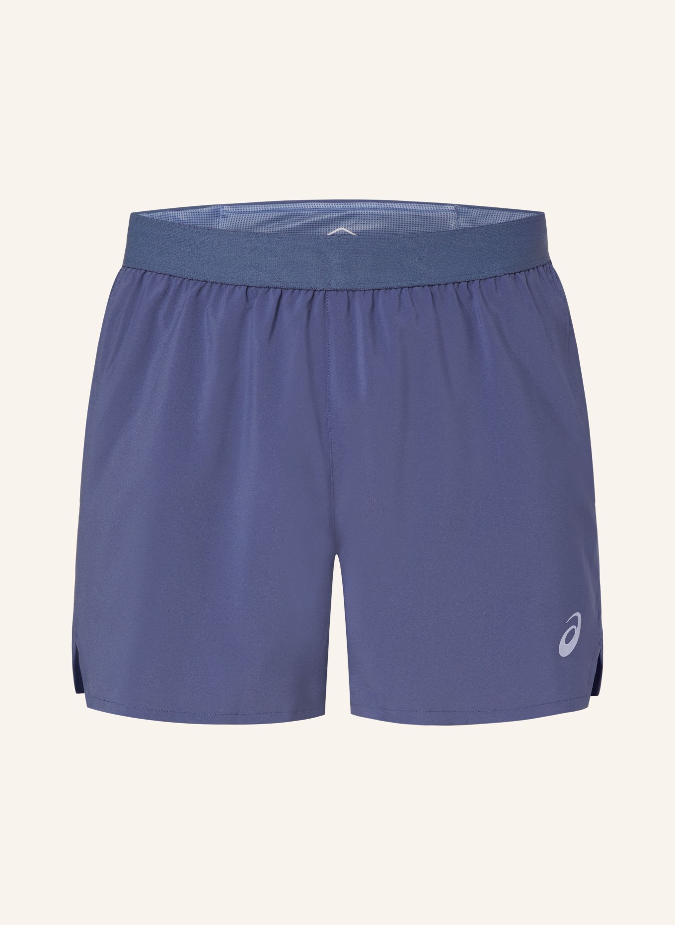 ASICS Running shorts ROAD 5IN SHORT, Color: BLUE GRAY (Image 1)