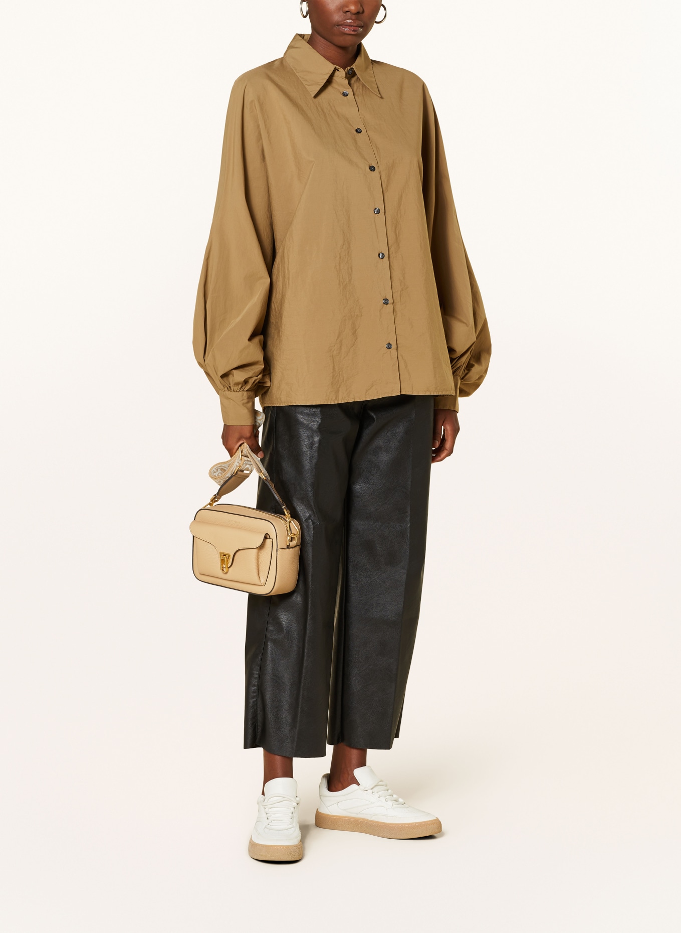 COCCINELLE Crossbody bag in camel
