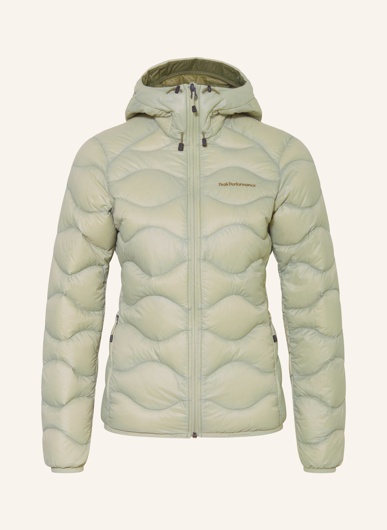 Peak Performance Lightweight down jacket HELIUM, Color: LIGHT GREEN (Image 1)