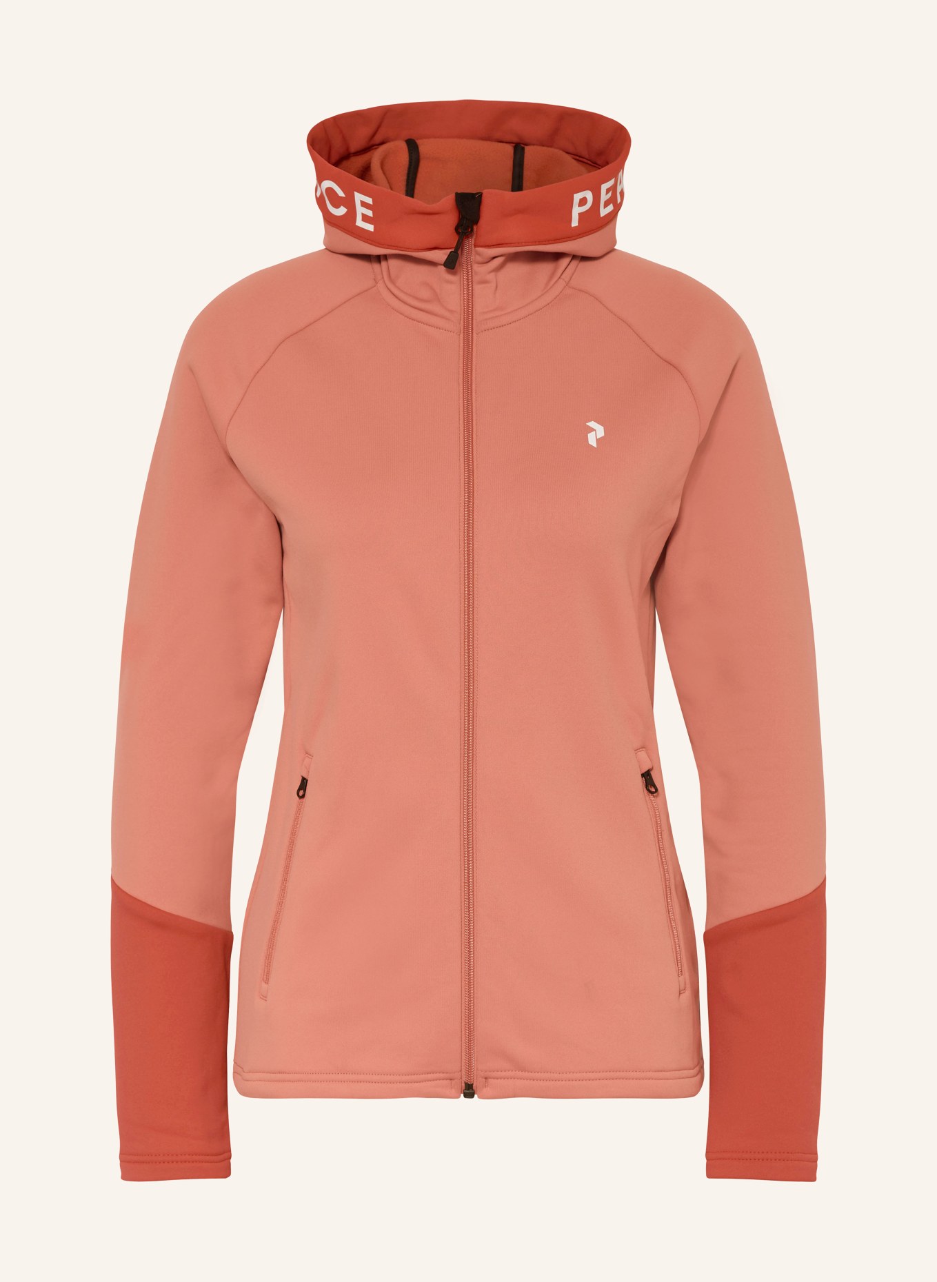 Peak Performance Midlayer jacket RIDER, Color: ROSE (Image 1)
