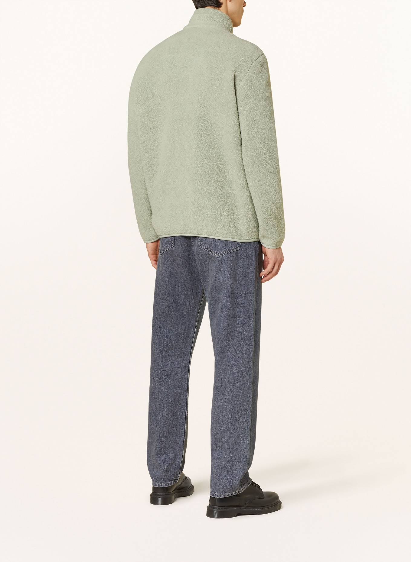 Peak Performance Fleece half-zip sweater SNAP, Color: LIGHT GREEN (Image 3)