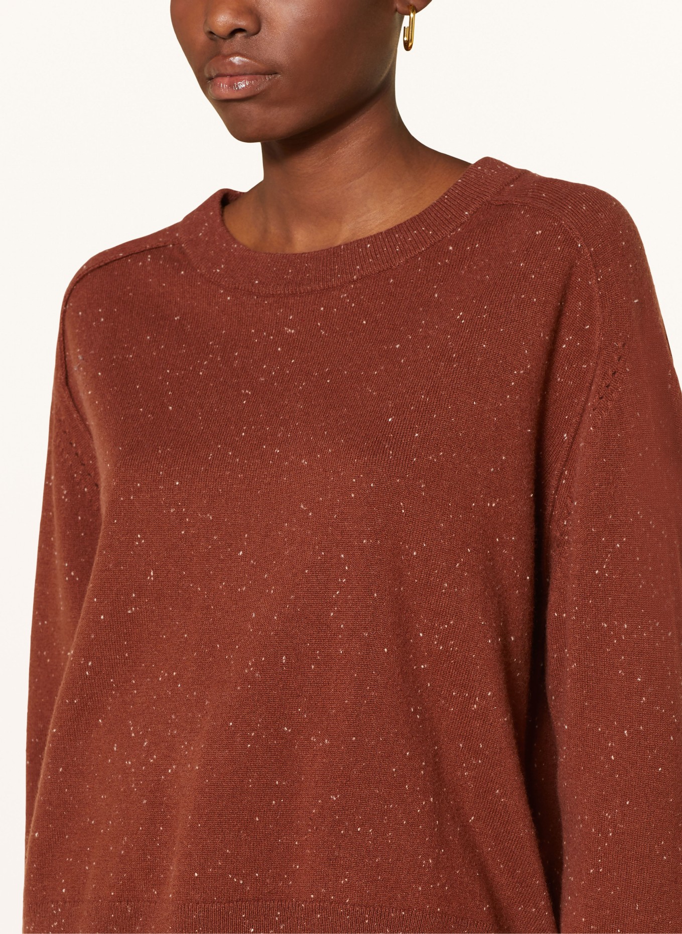 BOSS Cashmere-Pullover FARANZA, Farbe: BRAUN (Bild 4)