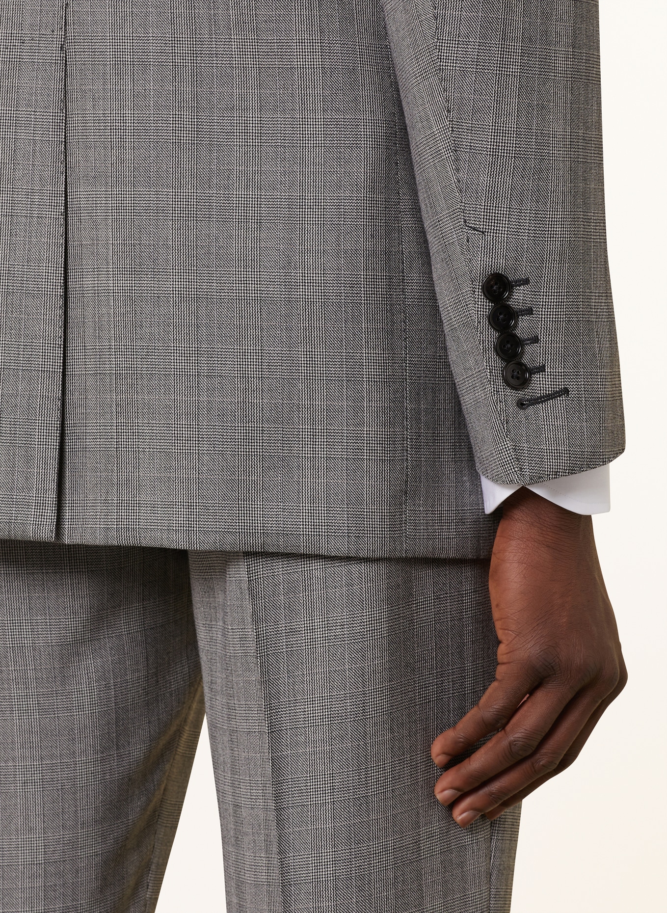 TOM FORD Anzug ATTICUS Extra Slim Fit, Farbe: ZAWBL COMBO WHITE & BLACK (Bild 5)