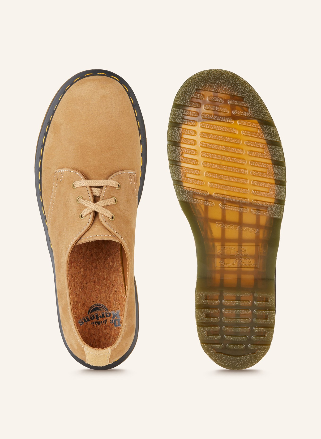 Dr. Martens Lace-up shoes 1461, Color: CAMEL (Image 5)