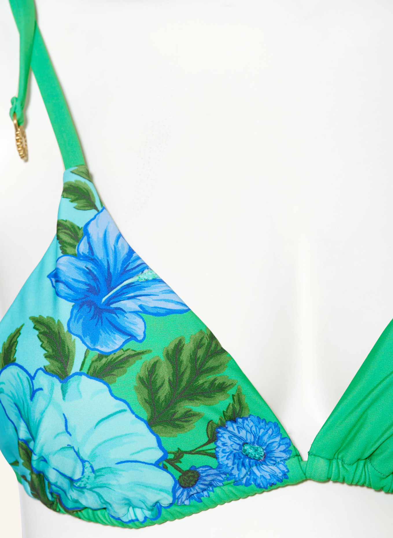 SEAFOLLY Bralette bikini top GARDEN PARTY, Color: GREEN/ BLUE/ TURQUOISE (Image 4)