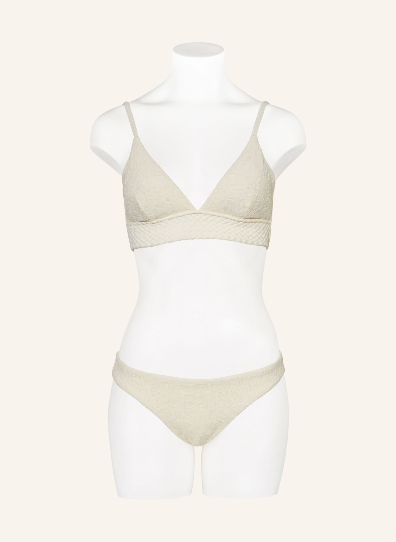 SEAFOLLY Bralette bikini top MARLOE, Color: ECRU (Image 2)