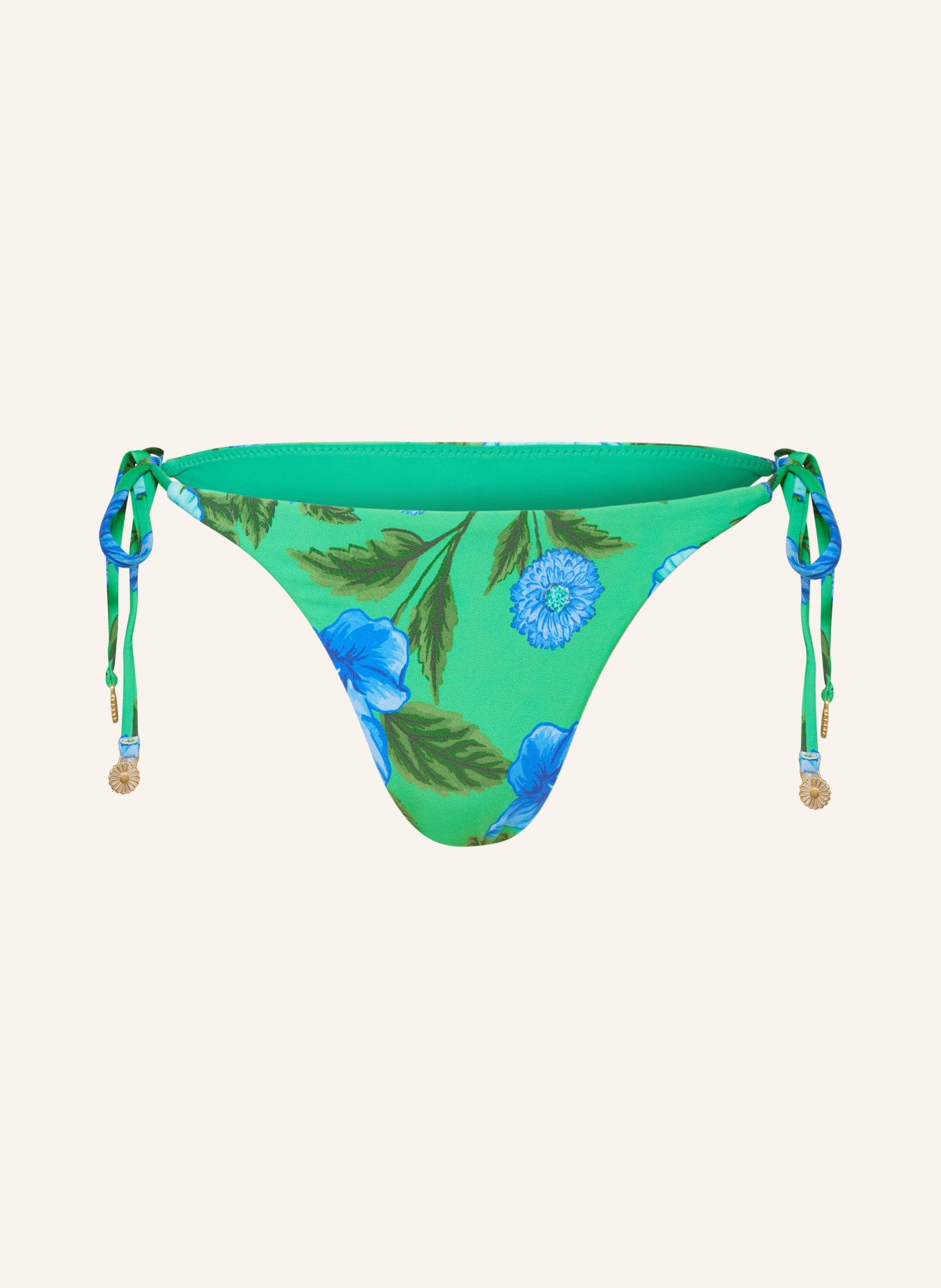 SEAFOLLY Triangle bikini bottoms GARDEN PARTY, Color: GREEN/ BLUE/ TURQUOISE (Image 1)