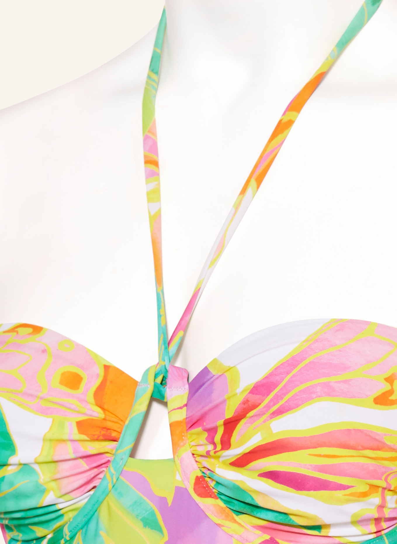 SEAFOLLY Underwired swimsuit WONDERLAND, Color: YELLOW/ PINK/ LIGHT GREEN (Image 4)