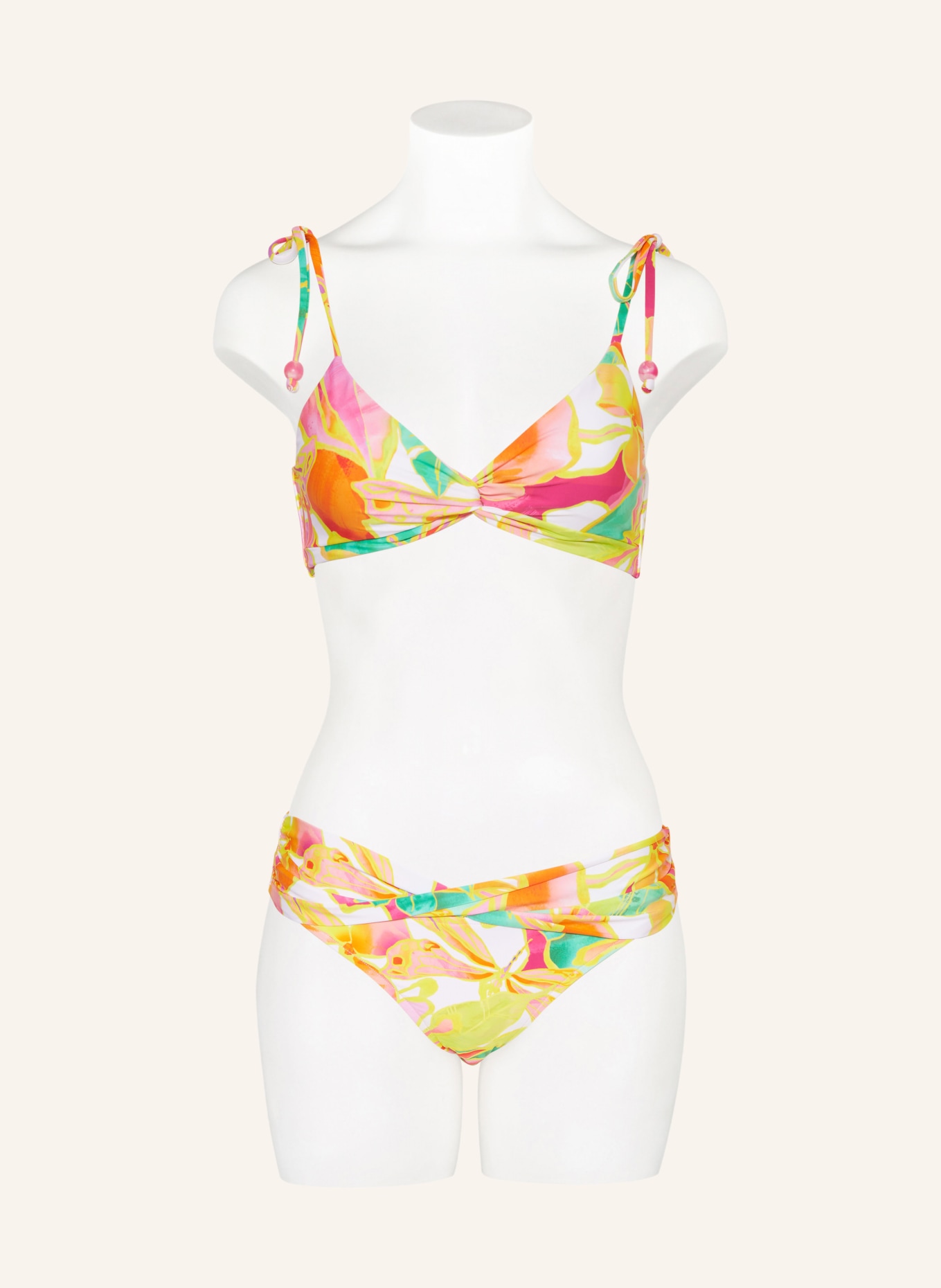 SEAFOLLY Basic-Bikini-Hose WONDERLAND, Farbe: GELB/ ROSA (Bild 2)