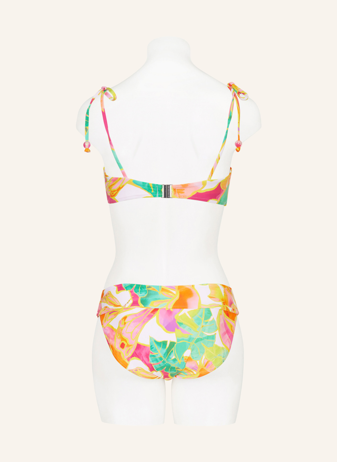 SEAFOLLY Basic-Bikini-Hose WONDERLAND, Farbe: GELB/ ROSA (Bild 3)