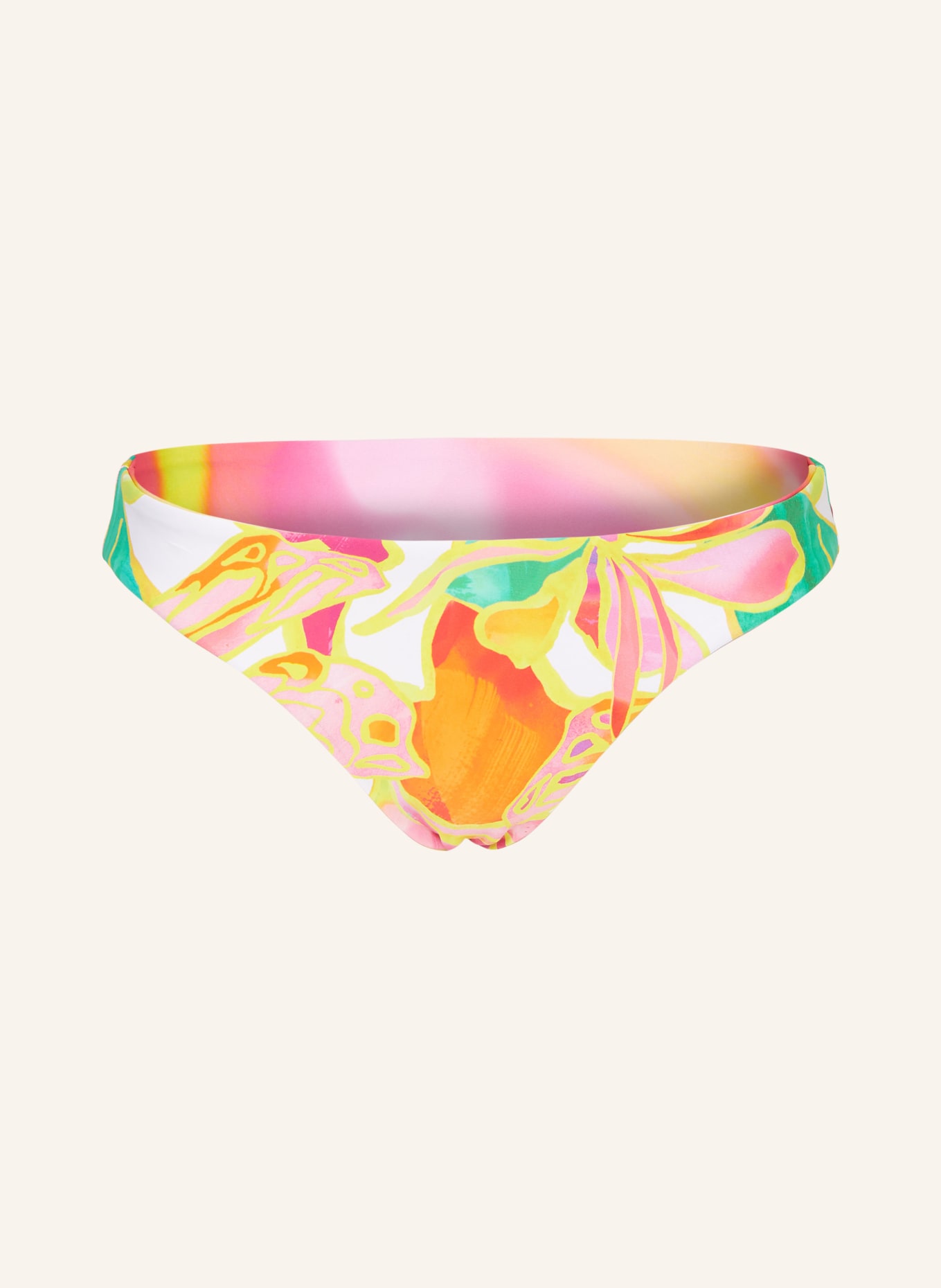 SEAFOLLY Basic-Bikini-Hose WONDERLAND zum Wenden, Farbe: GELB/ ROSA/ FUCHSIA (Bild 1)