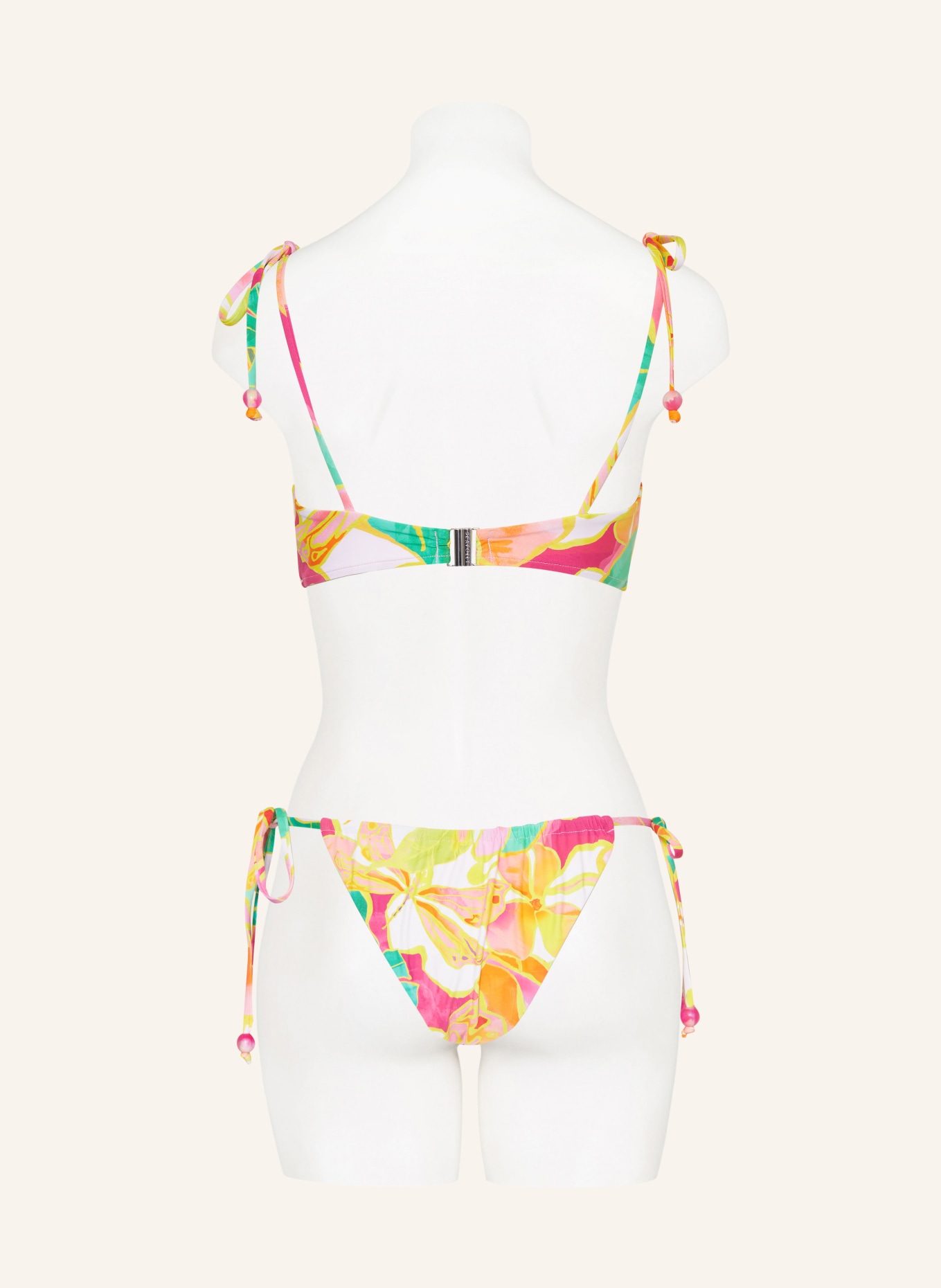 SEAFOLLY Bralette-Bikini-Top WONDERLAND, Farbe: GELB/ FUCHSIA/ ORANGE (Bild 3)