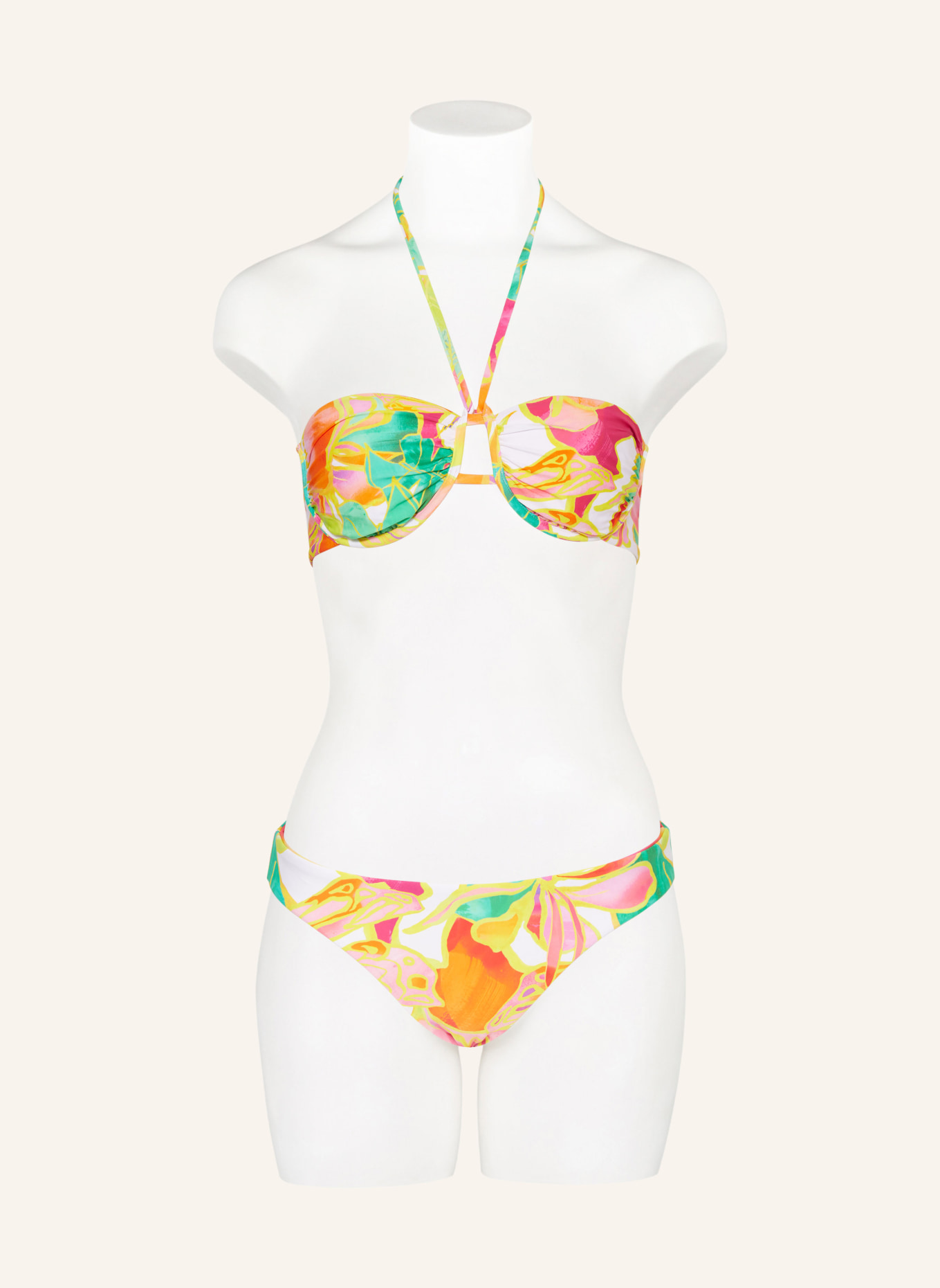 SEAFOLLY Underwired bikini top WONDERLAND, Color: YELLOW/ FUCHSIA/ GREEN (Image 2)