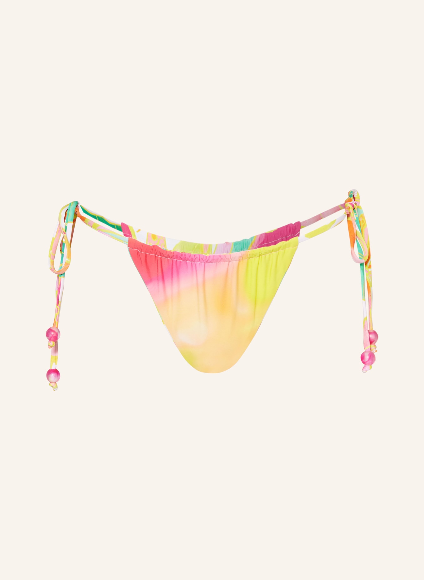 SEAFOLLY Triangle bikini bottoms WONDERLAND reversible, Color: YELLOW/ PINK/ FUCHSIA (Image 4)