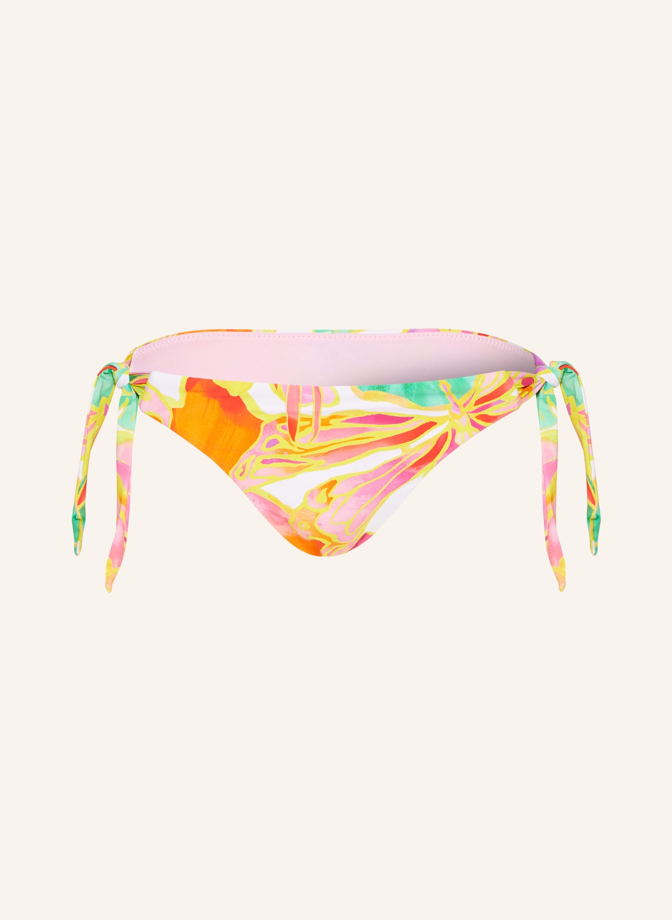 SEAFOLLY Triangel-Bikini-Hose WONDERLAND, Farbe: GELB/ ORANGE/ ROSA (Bild 1)