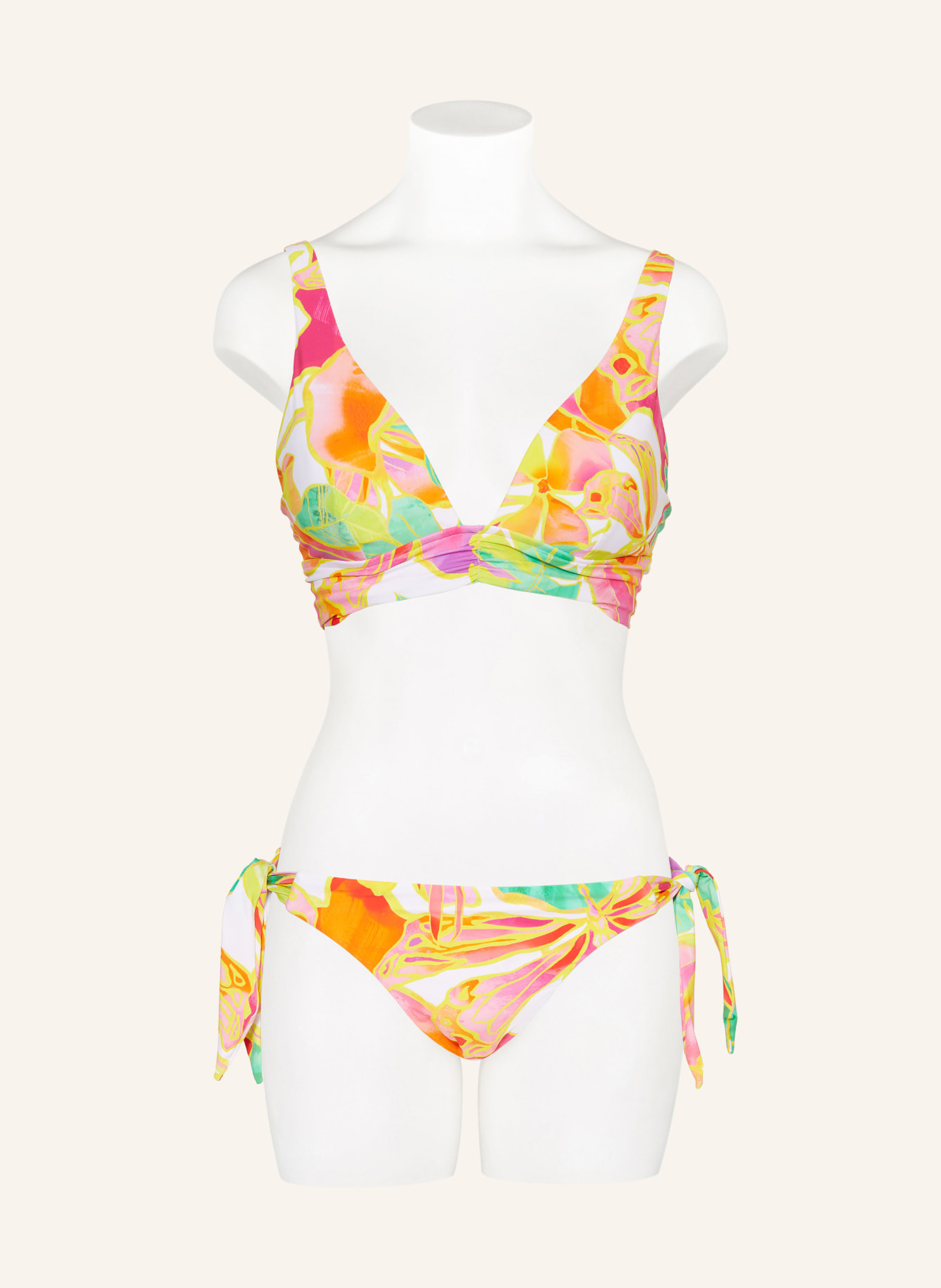 SEAFOLLY Triangel-Bikini-Hose WONDERLAND, Farbe: GELB/ ORANGE/ ROSA (Bild 2)