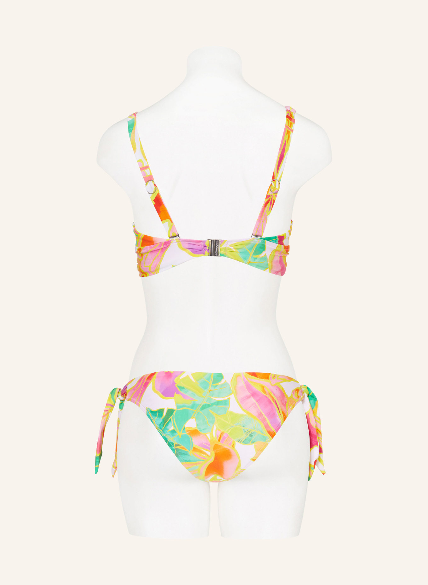 SEAFOLLY Triangel-Bikini-Hose WONDERLAND, Farbe: GELB/ ORANGE/ ROSA (Bild 3)