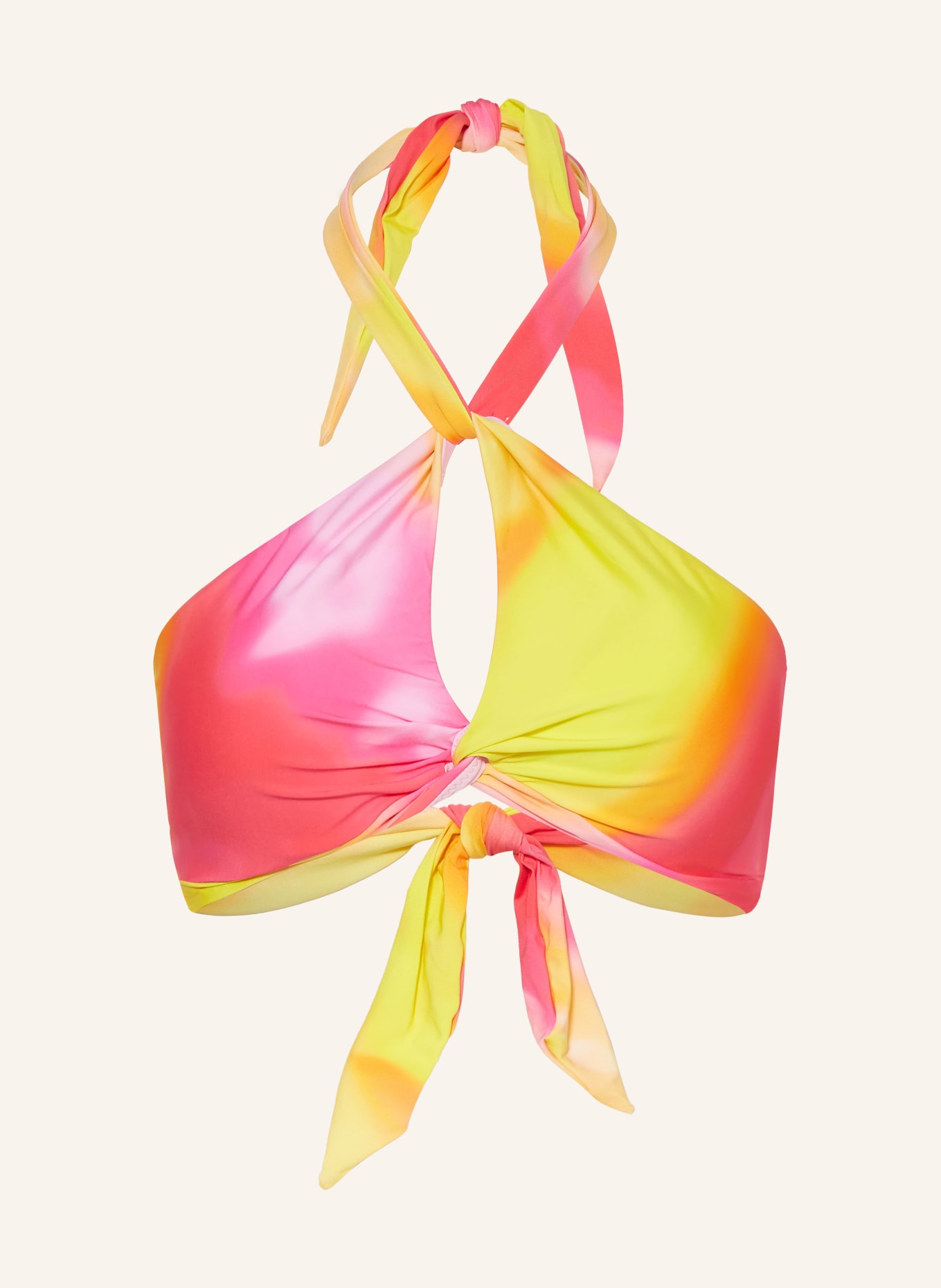 SEAFOLLY Bralette bikini top COLOUR CRUSH, Color: YELLOW/ PINK/ PINK (Image 1)