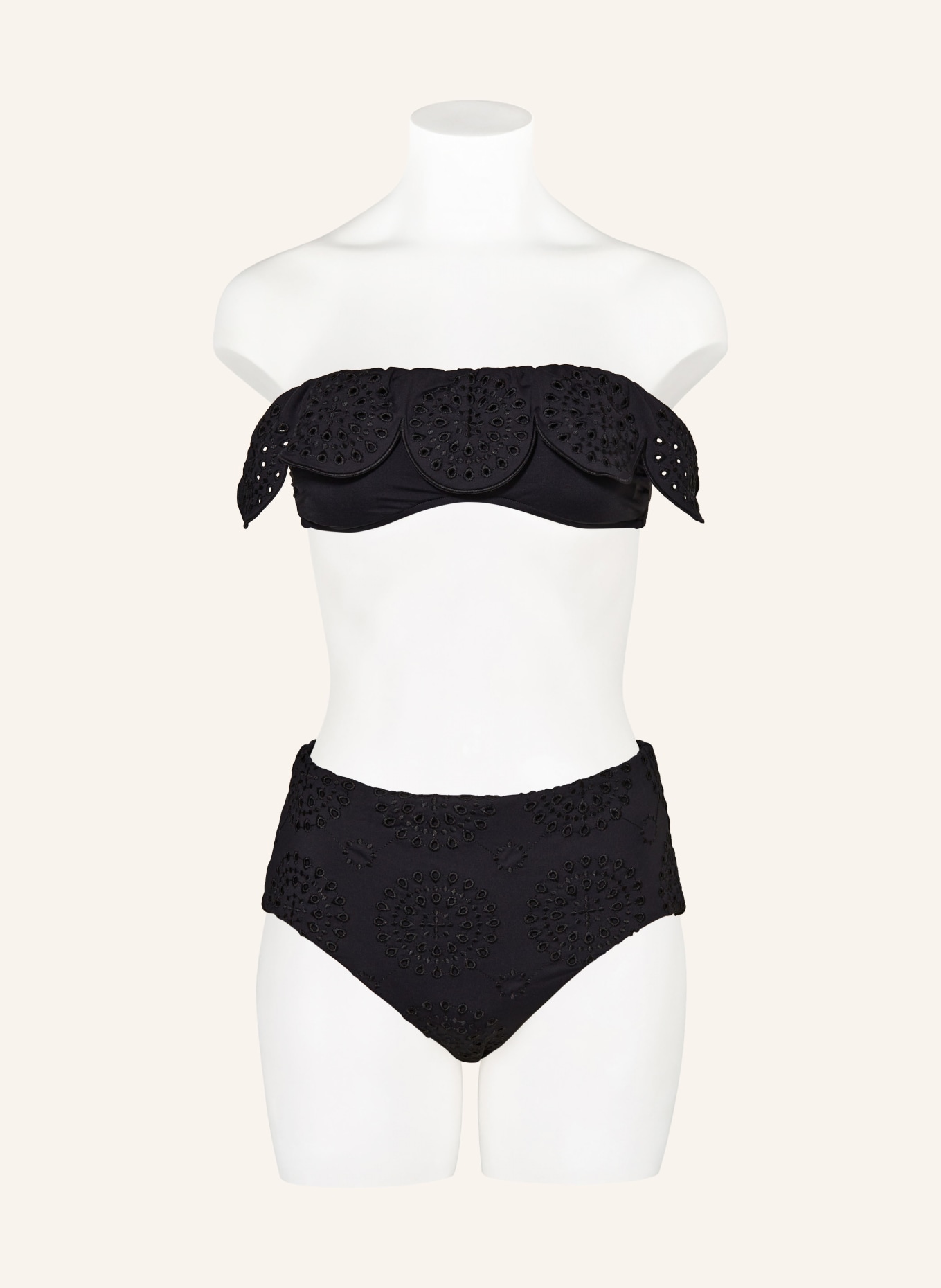 SEAFOLLY Bandeau bikini top LULU, Color: BLACK (Image 2)