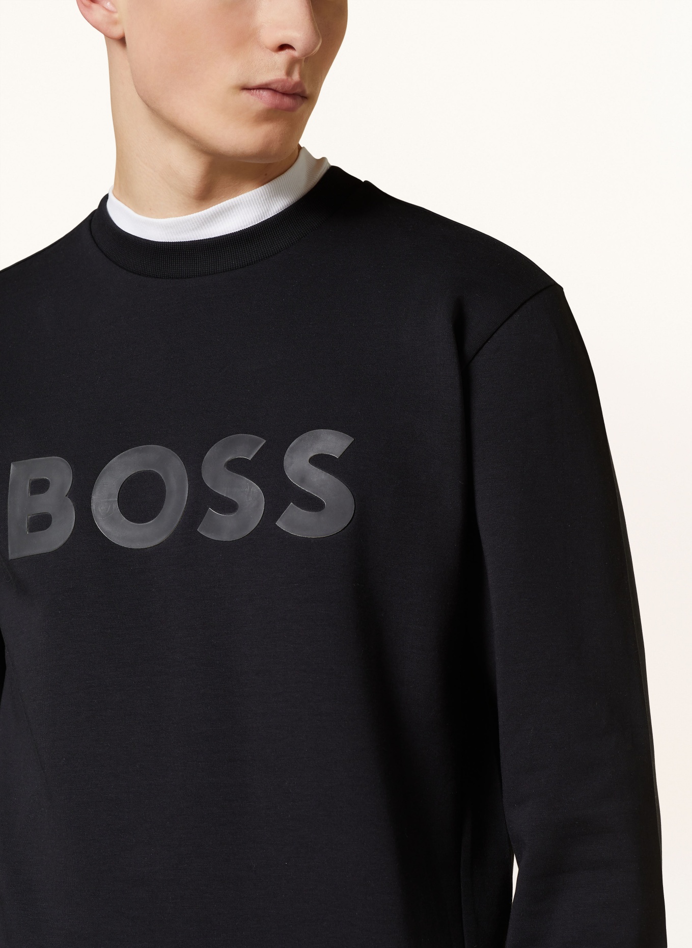 BOSS Sweatshirt SALBO, Farbe: SCHWARZ (Bild 4)