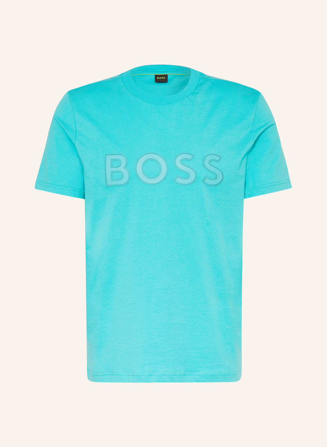 BOSS T-shirt, Color: TURQUOISE (Image 1)