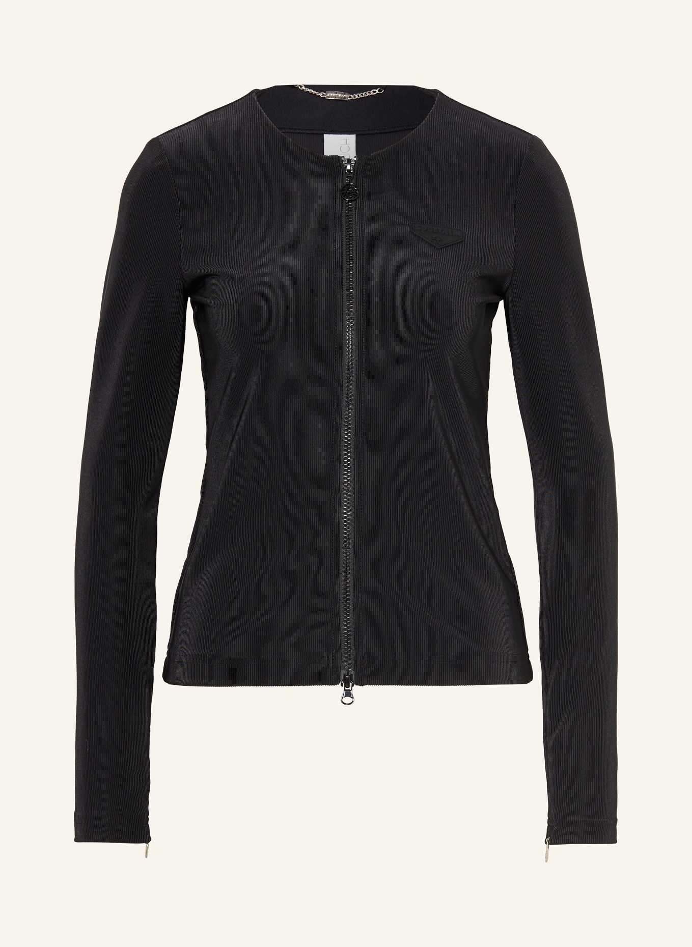 ULLI EHRLICH SPORTALM Jersey jacket, Color: BLACK (Image 1)
