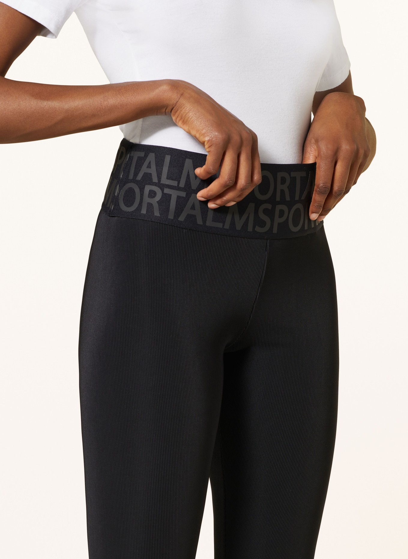 ULLI EHRLICH SPORTALM Jersey pants, Color: BLACK (Image 4)