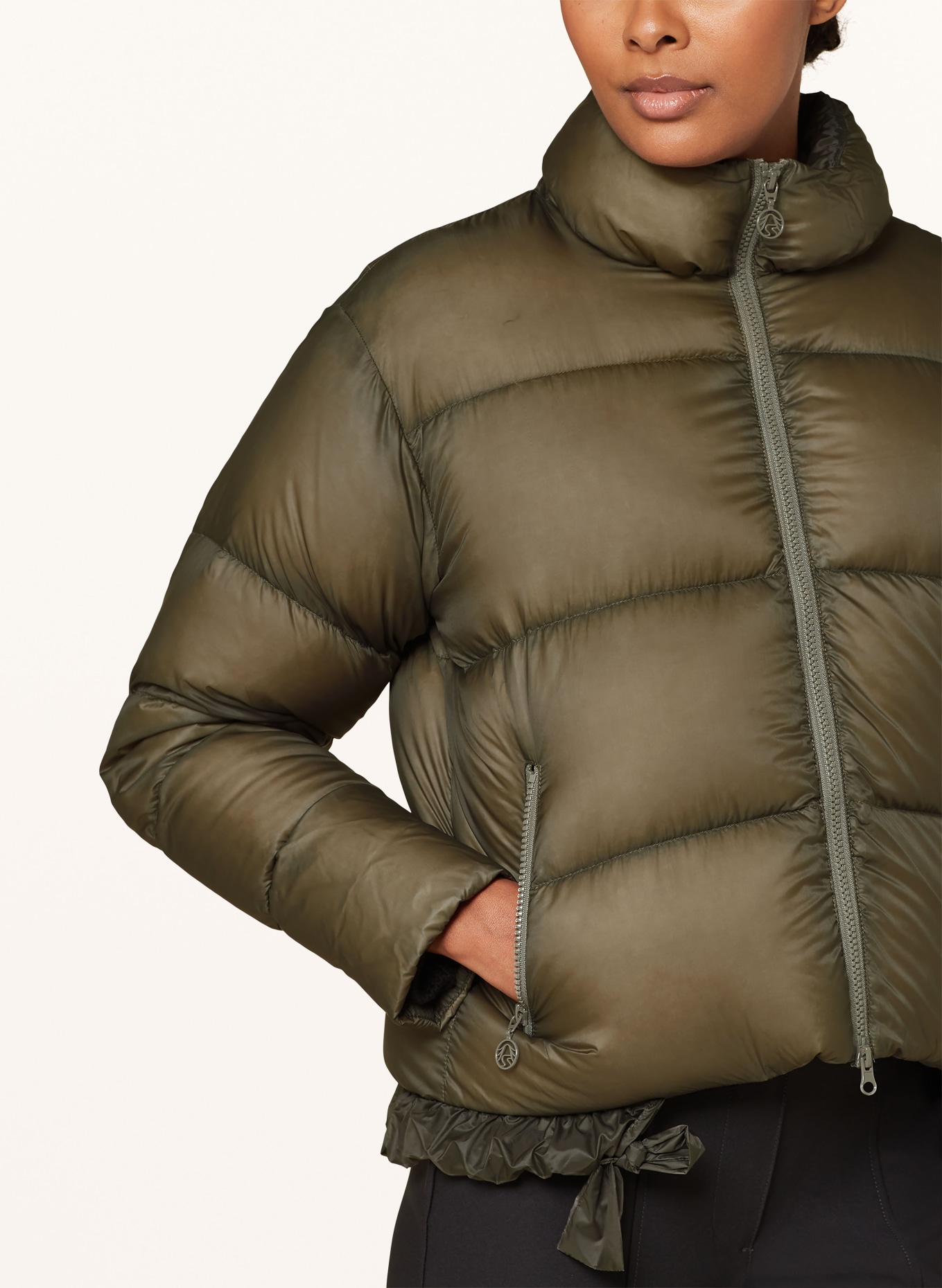 ULLI EHRLICH SPORTALM Down jacket, Color: KHAKI (Image 4)